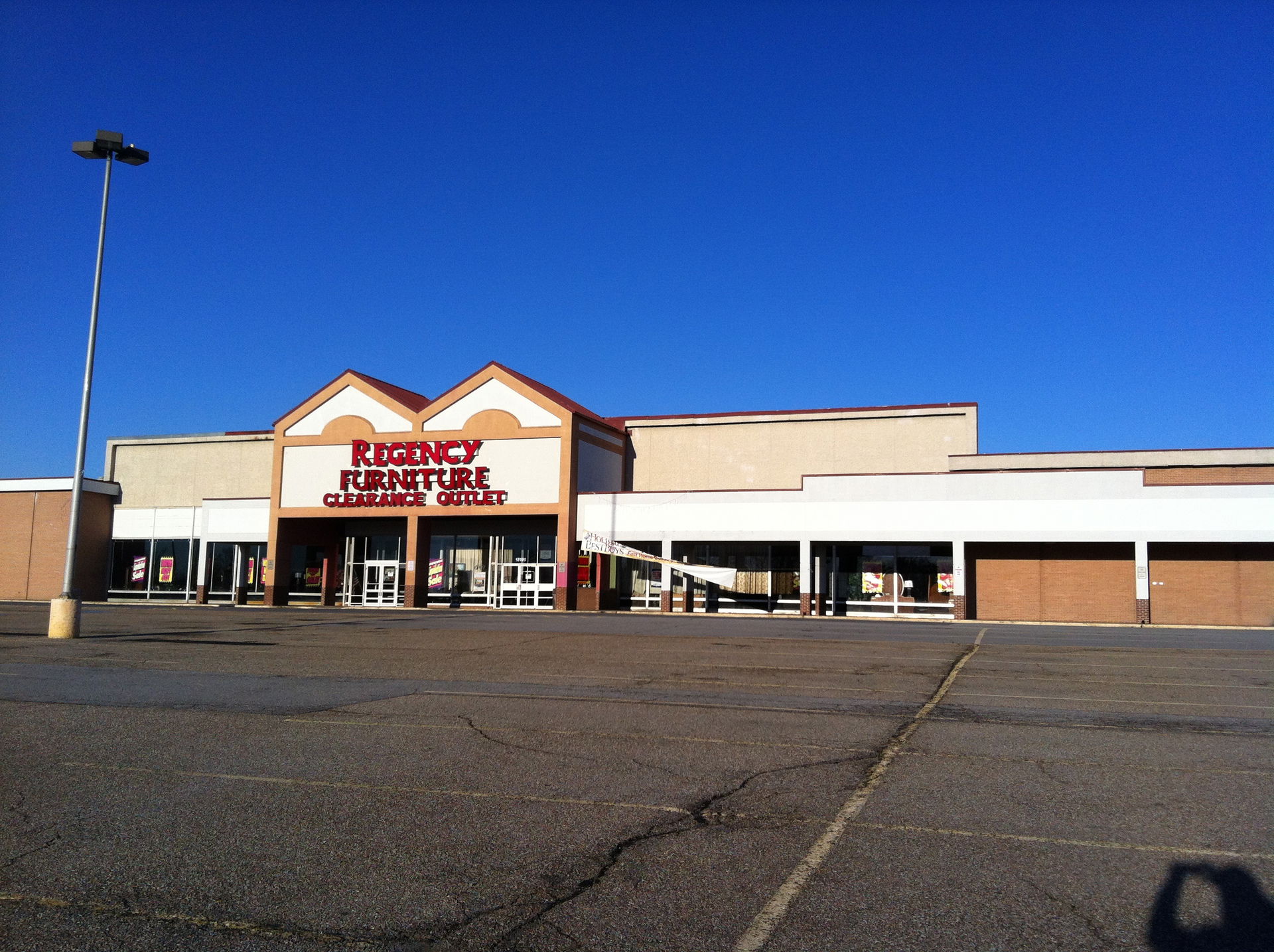 Former Zayre, Gordon Plaza, Woodbridge, VA. The original facade…