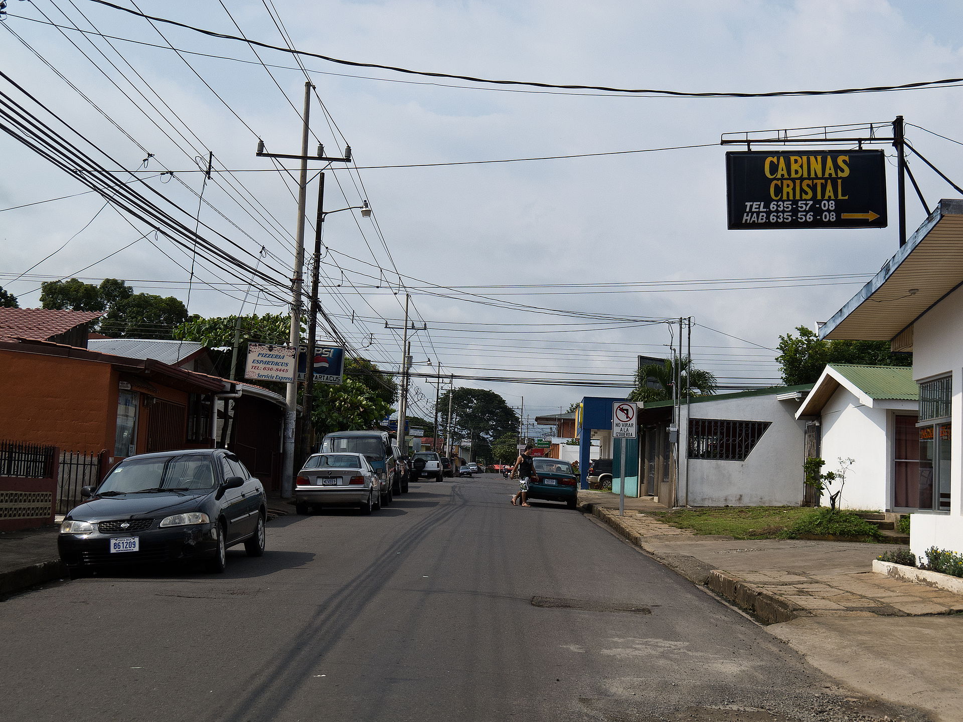 Street in Esparza, Costa Rica