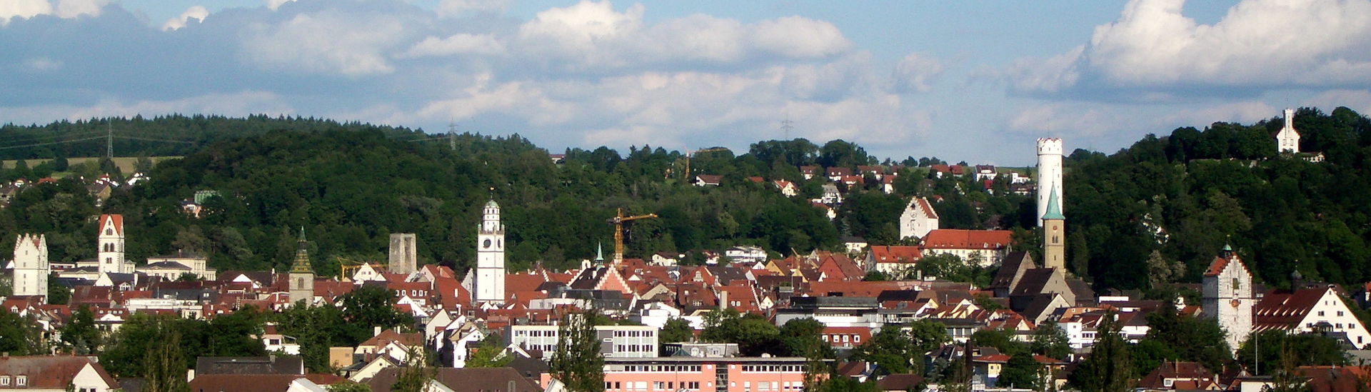 Ravensburg, Germany: View from West
