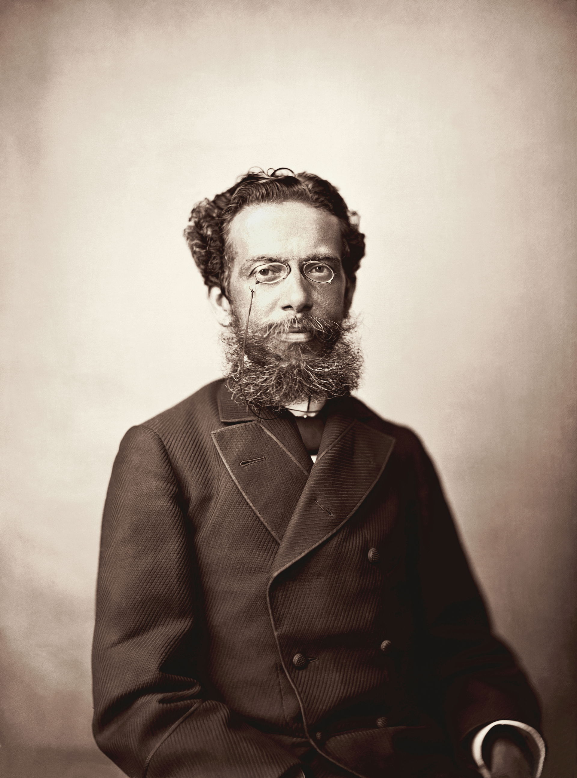 Photograph of Machado de Assis by Marc Ferrez. this article des…