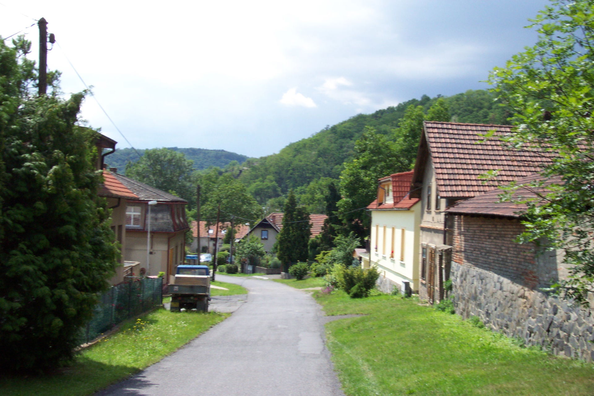 Street in Řež