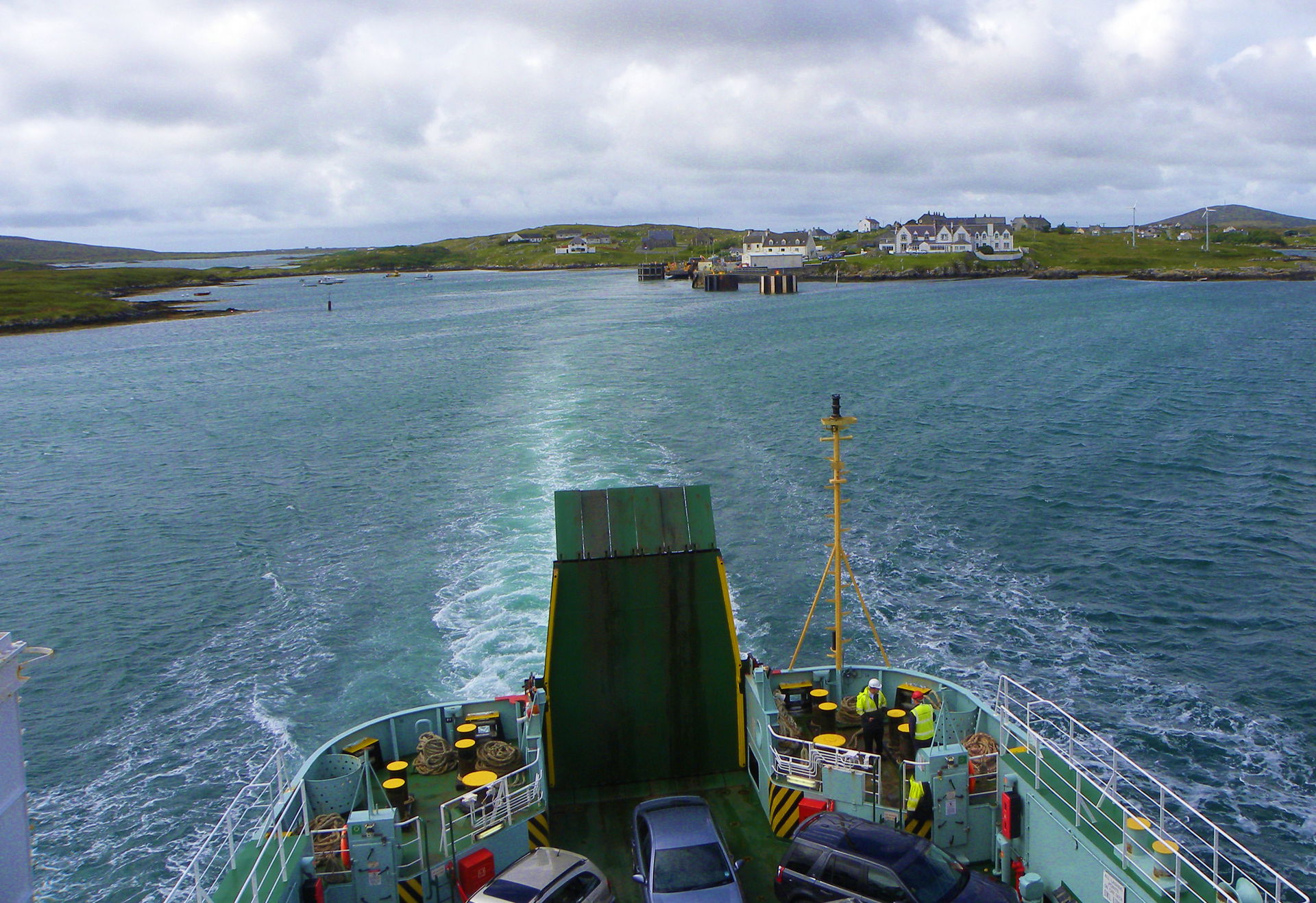 Leaving Lochboisdale