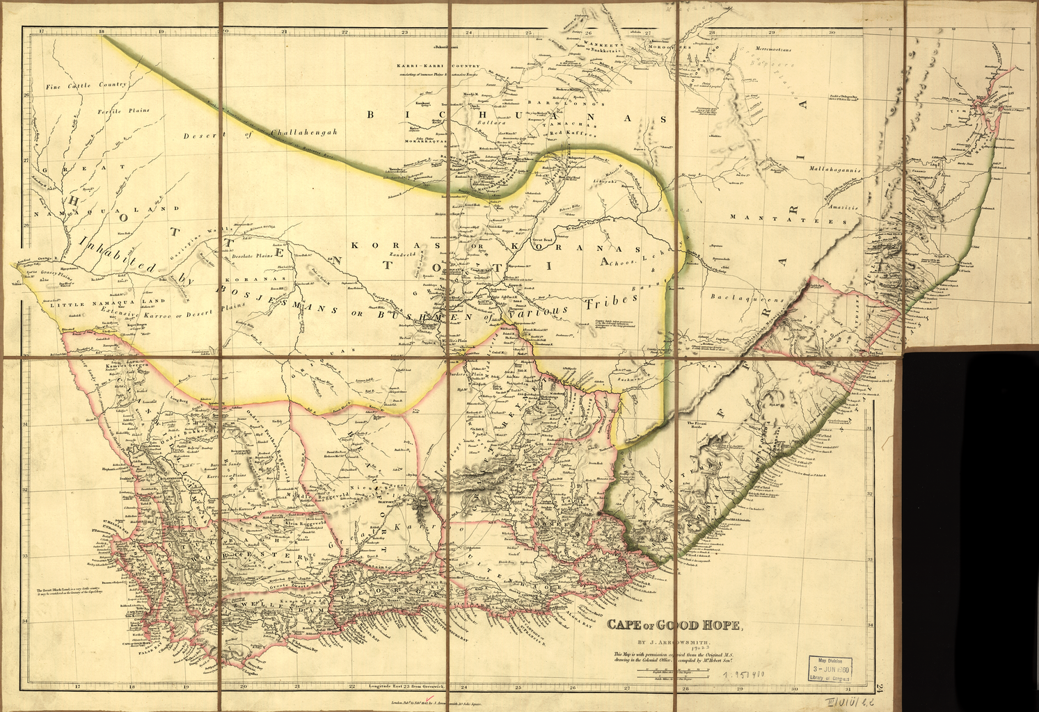 John Arrowsmith (1790-1873) was best known for the 1834 publica…