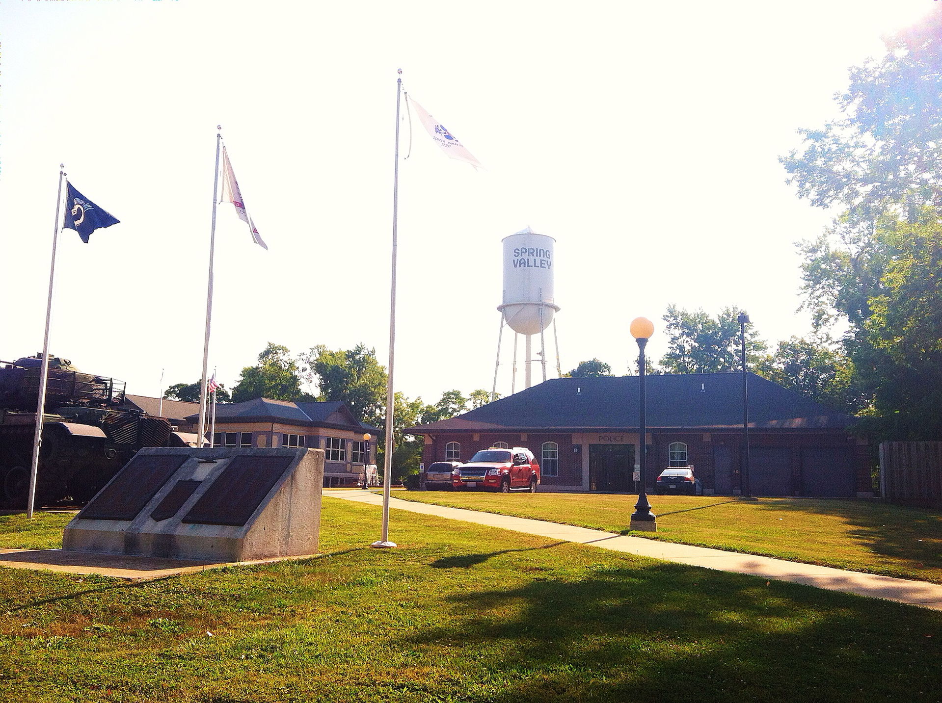 Spring Valley police station in Spring Valley Illinois