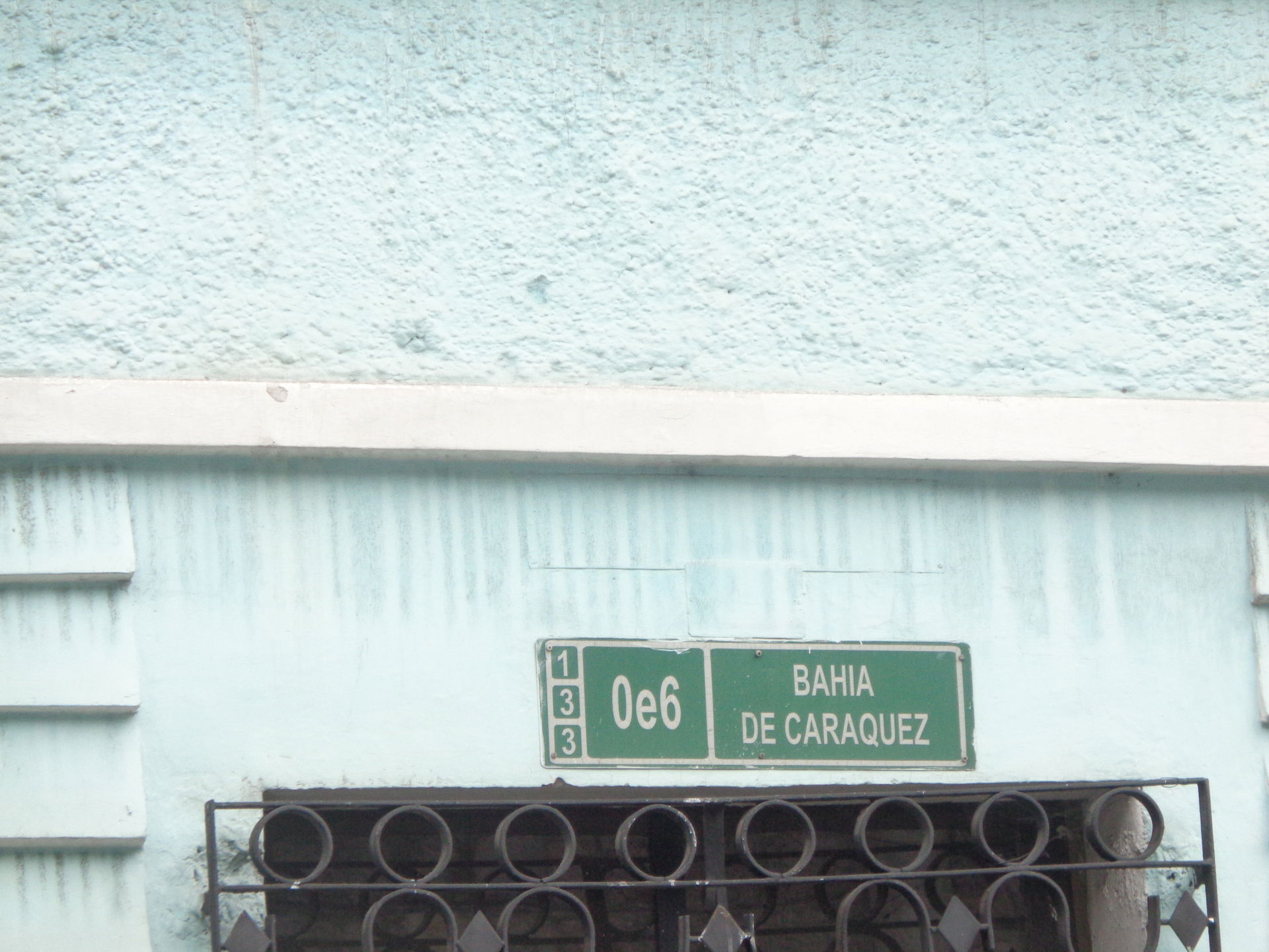 Quito Historic Center of Quito, street scene, detail of street …