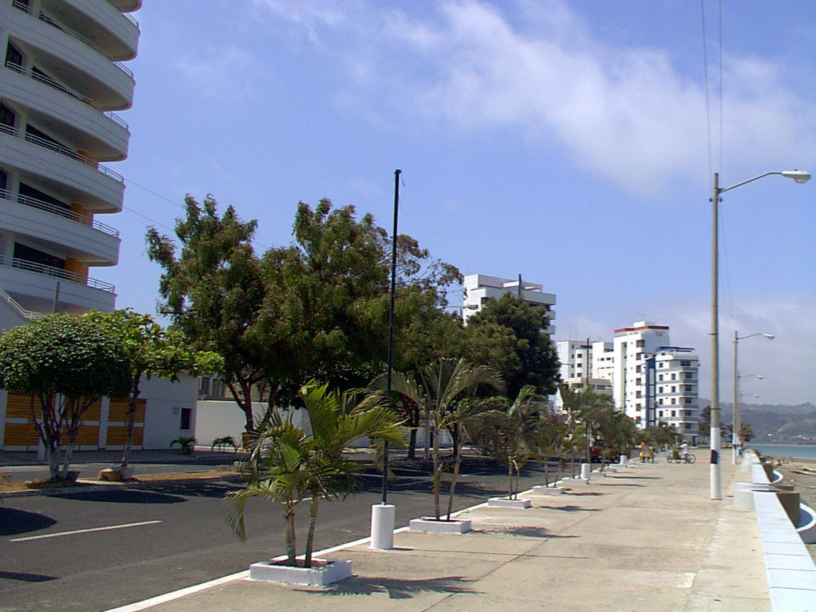 Malecón de Bahía de Caráquez, Manabi, Ecuador