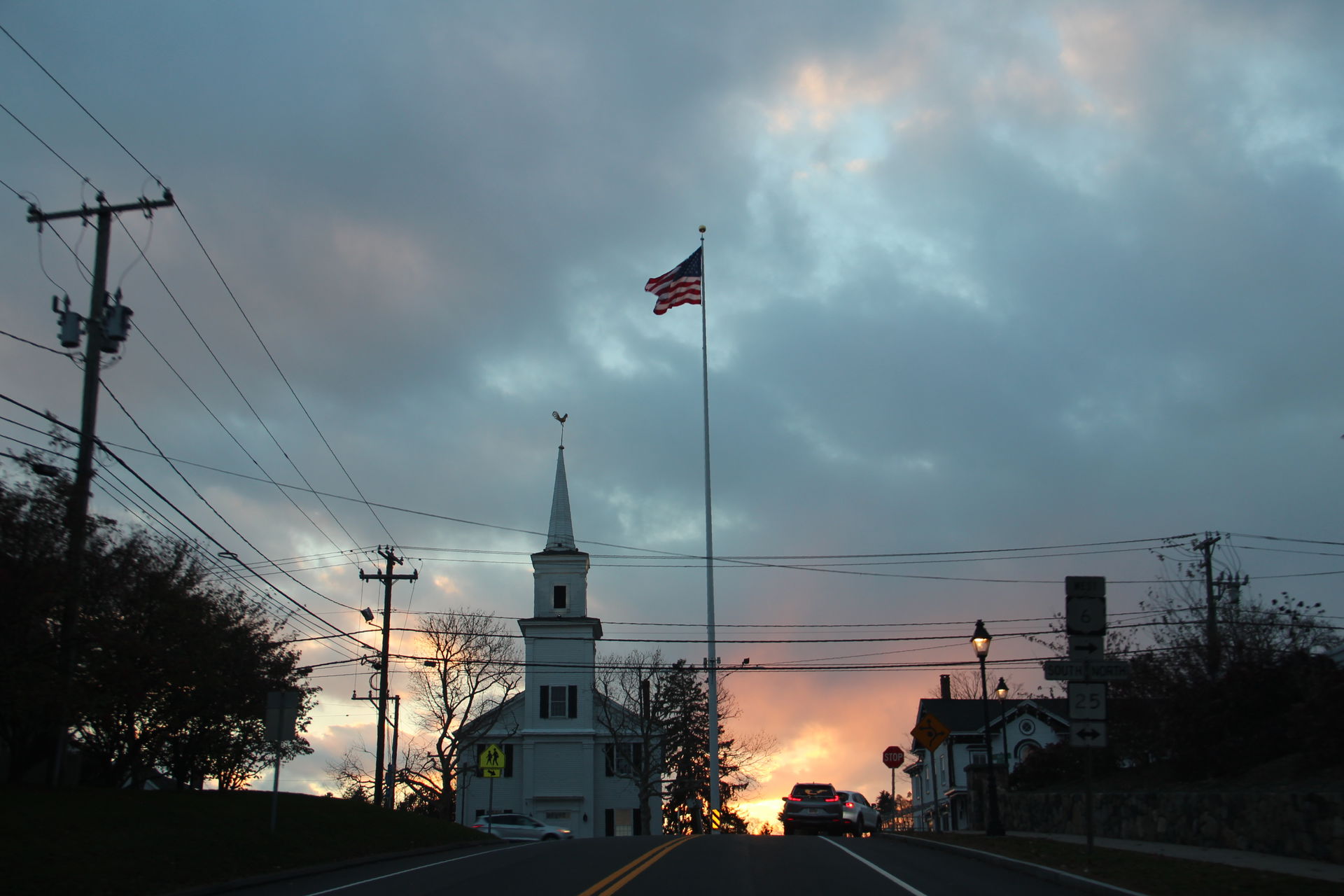 The permanent Sandy Hook Memorial in Sandy Hook, Newtown, CT, a…
