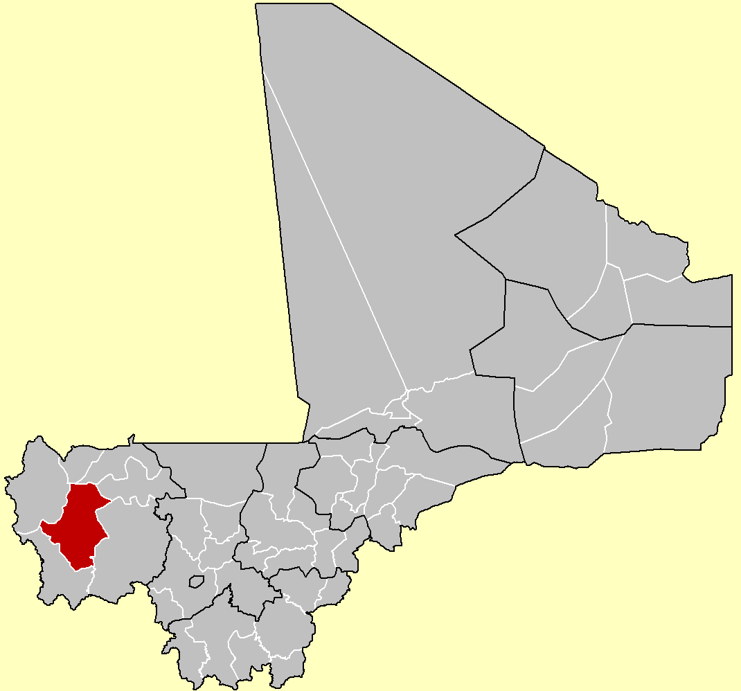 Map of Bafoulabé Cercle, Mali