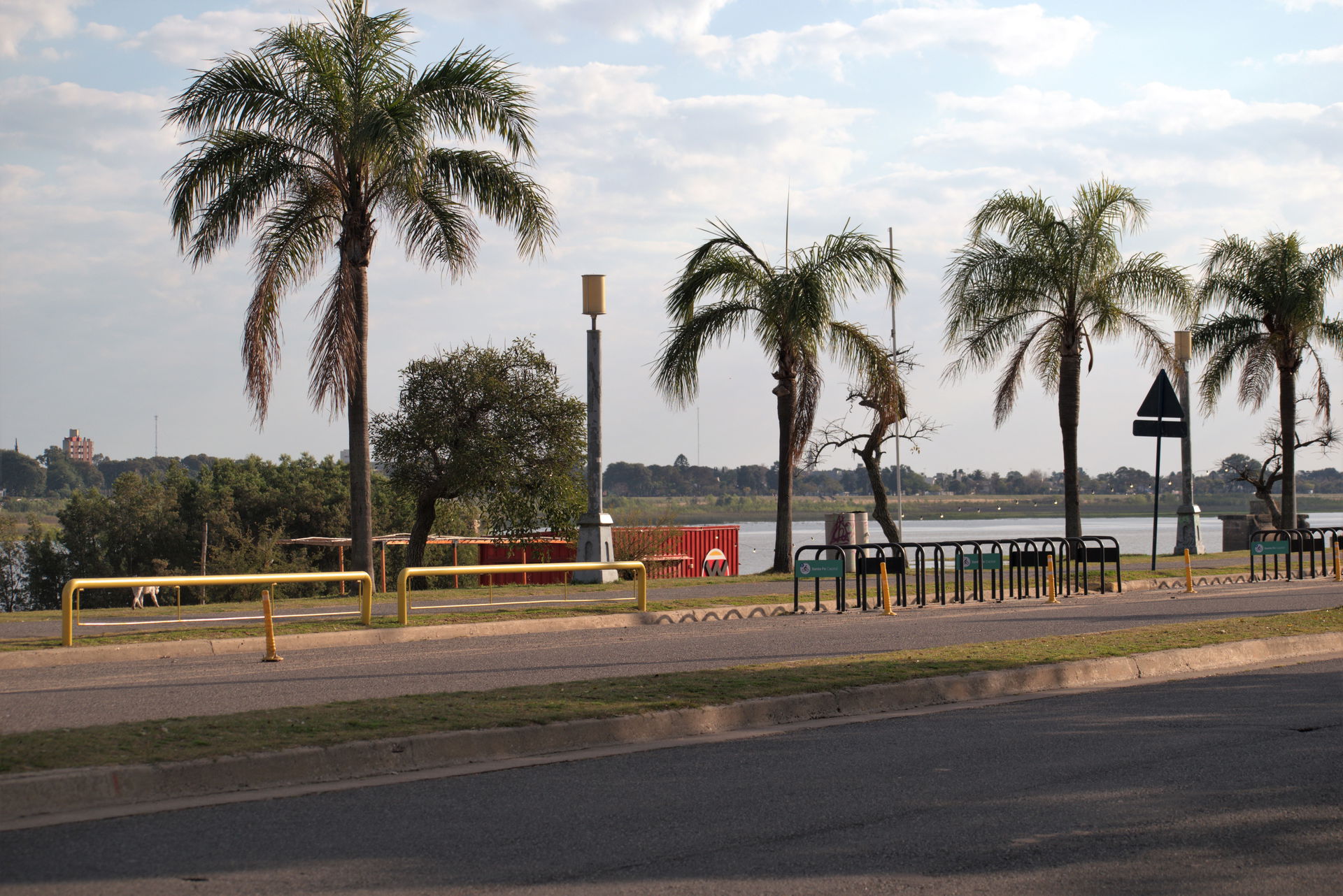 Costanera este de la ciudad de Santa Fe.