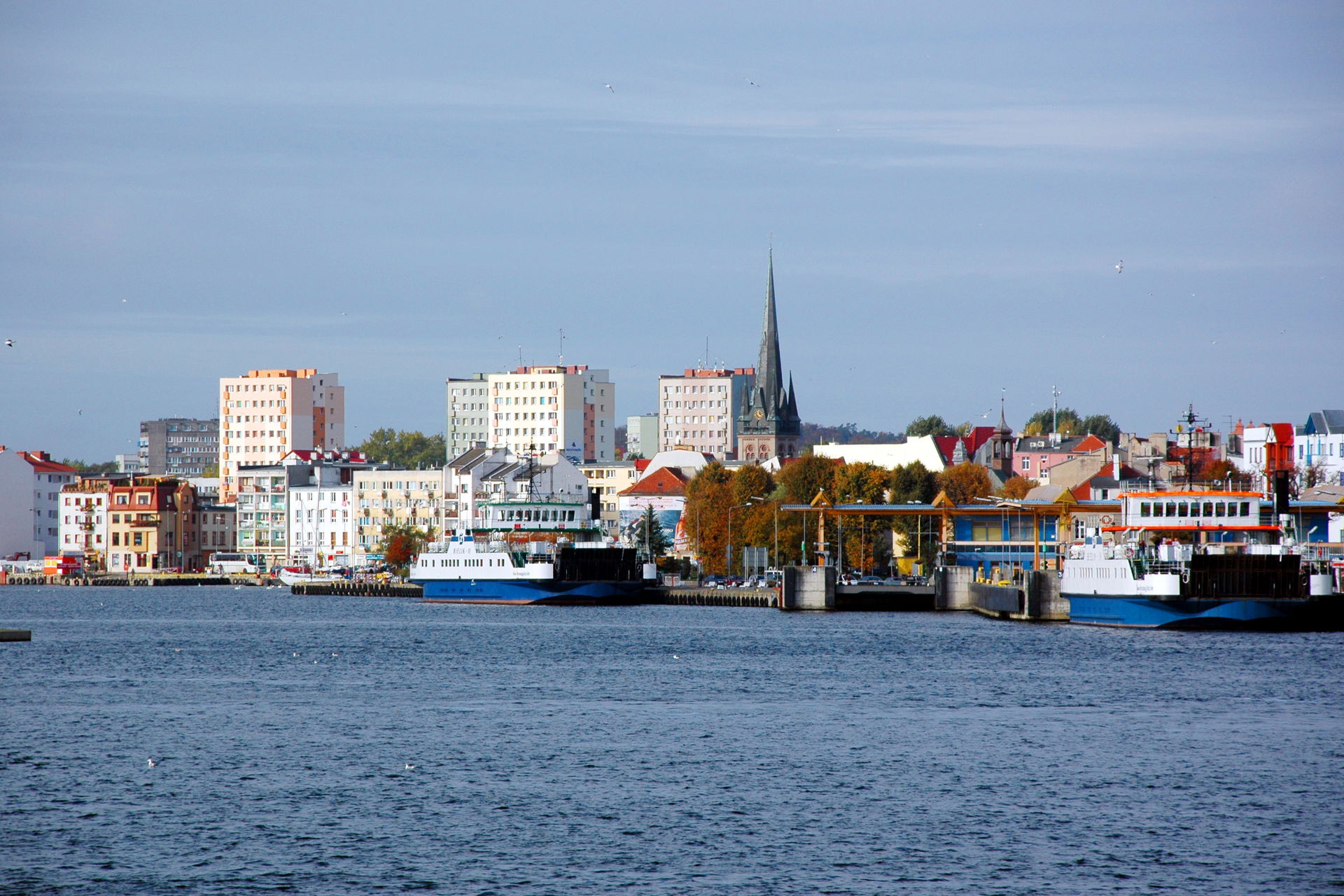 Świnoujście, lewobrzeże Świny