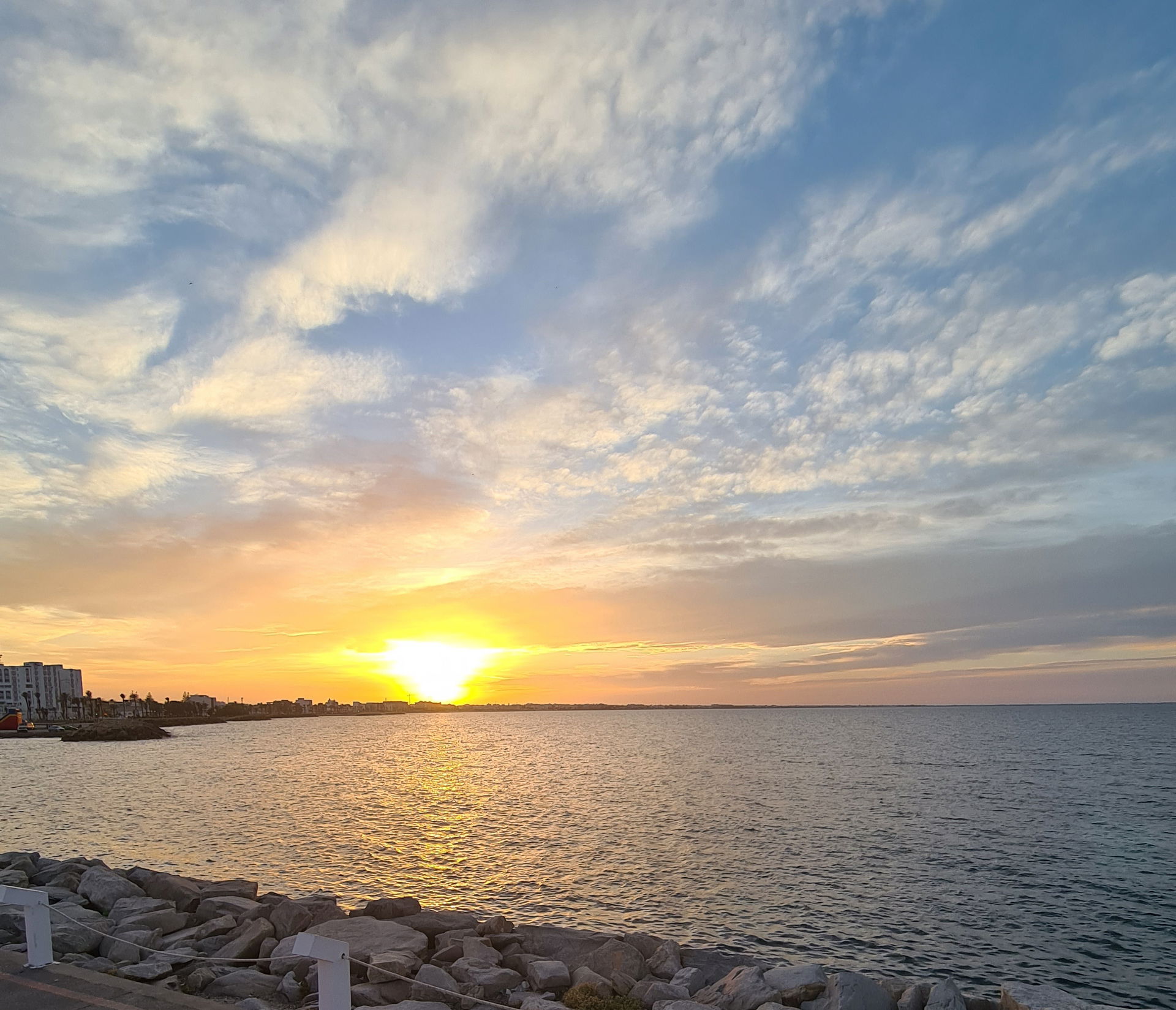 Sunset in Mahdia city
Cool weather
Sea side