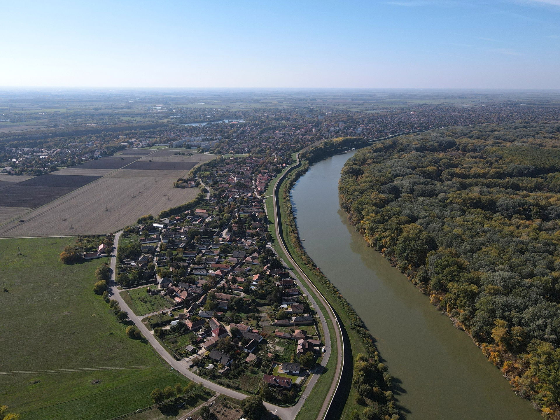 Csongrád Tisza folyó
