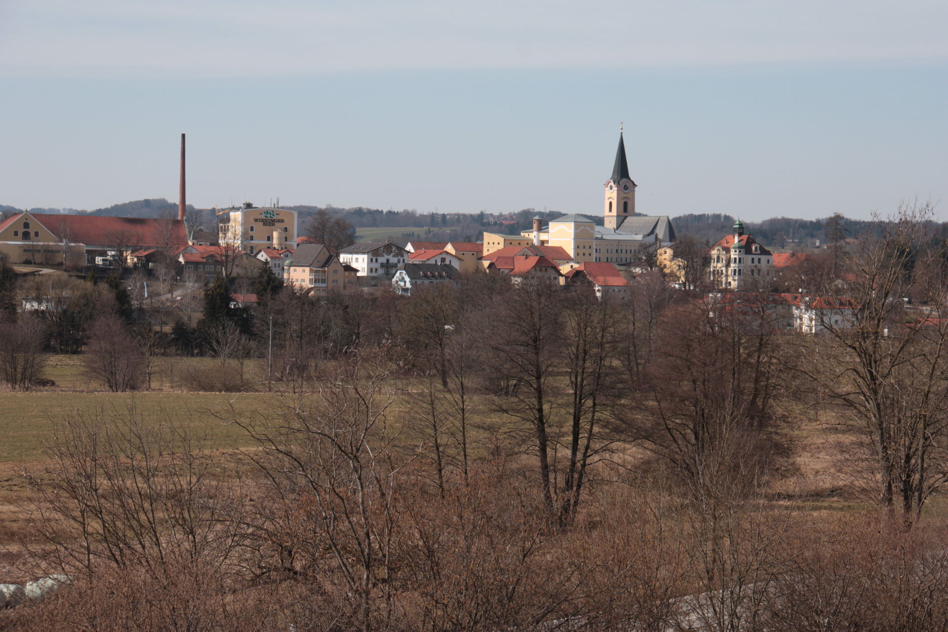 Blick auf Teisendorf