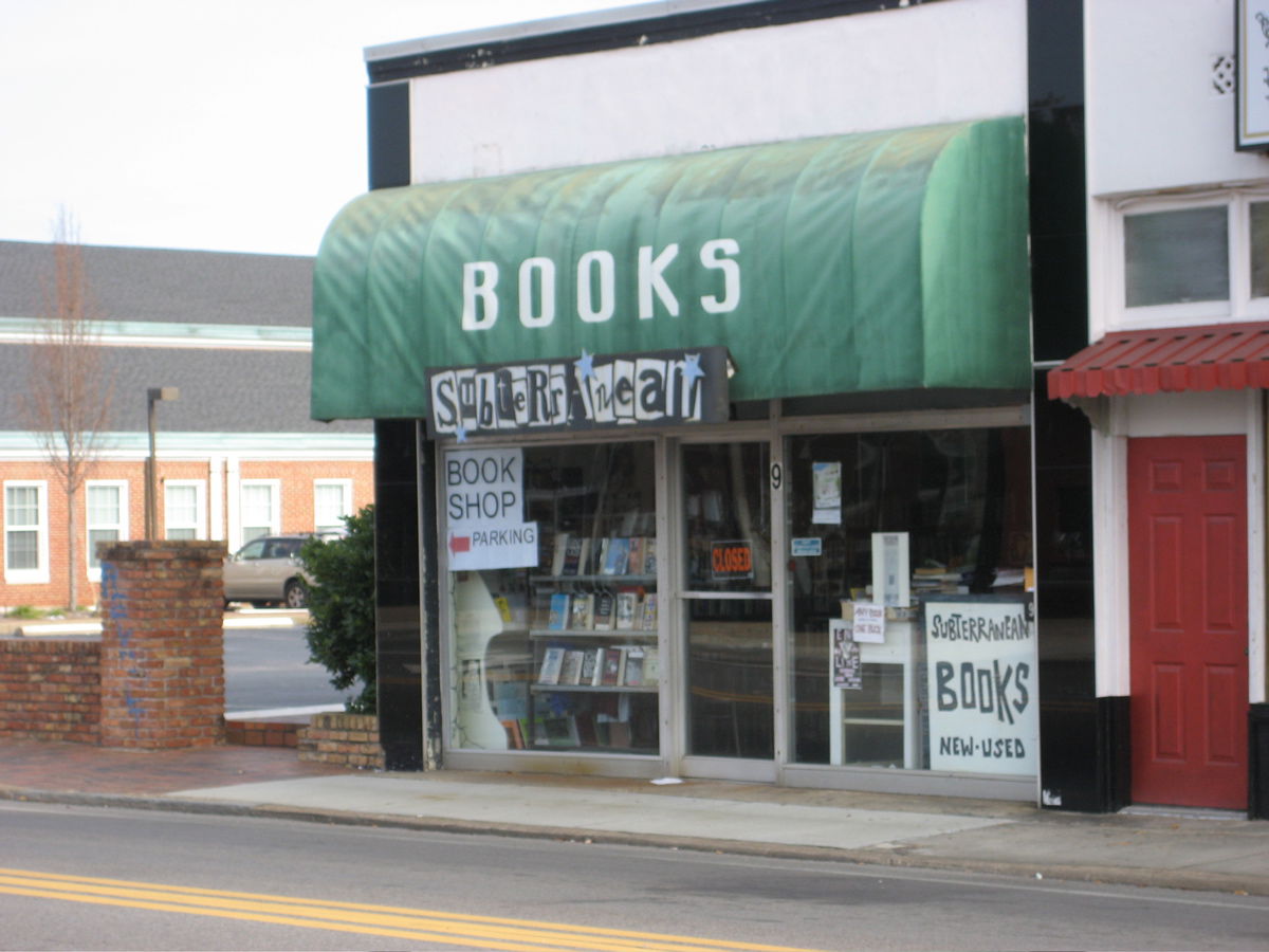 Subterranean Books, 9 East Gregory Street, Pensacola FL, in Mar…