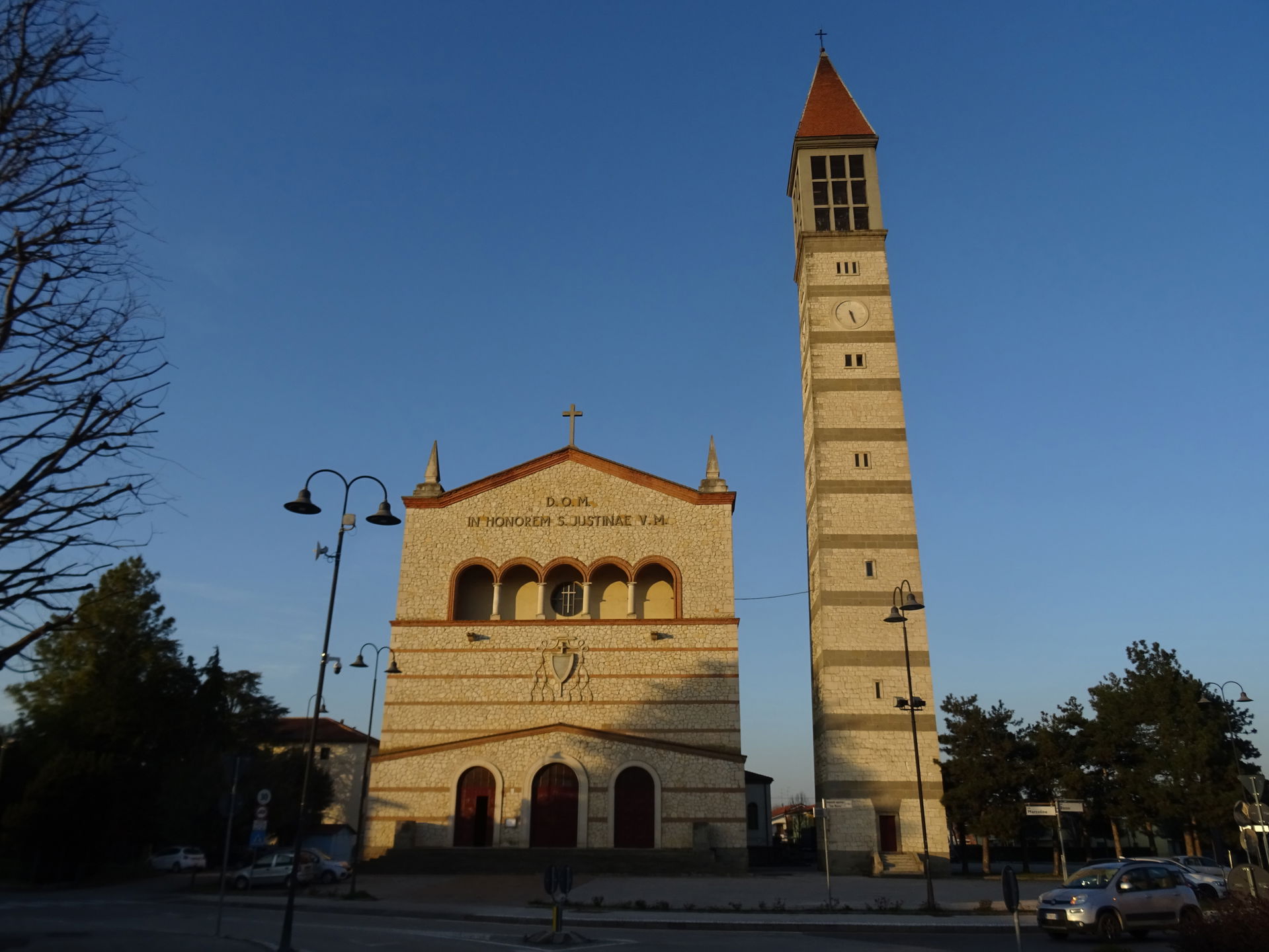 Montegalda (Veneto, Italy), Saint Justina church