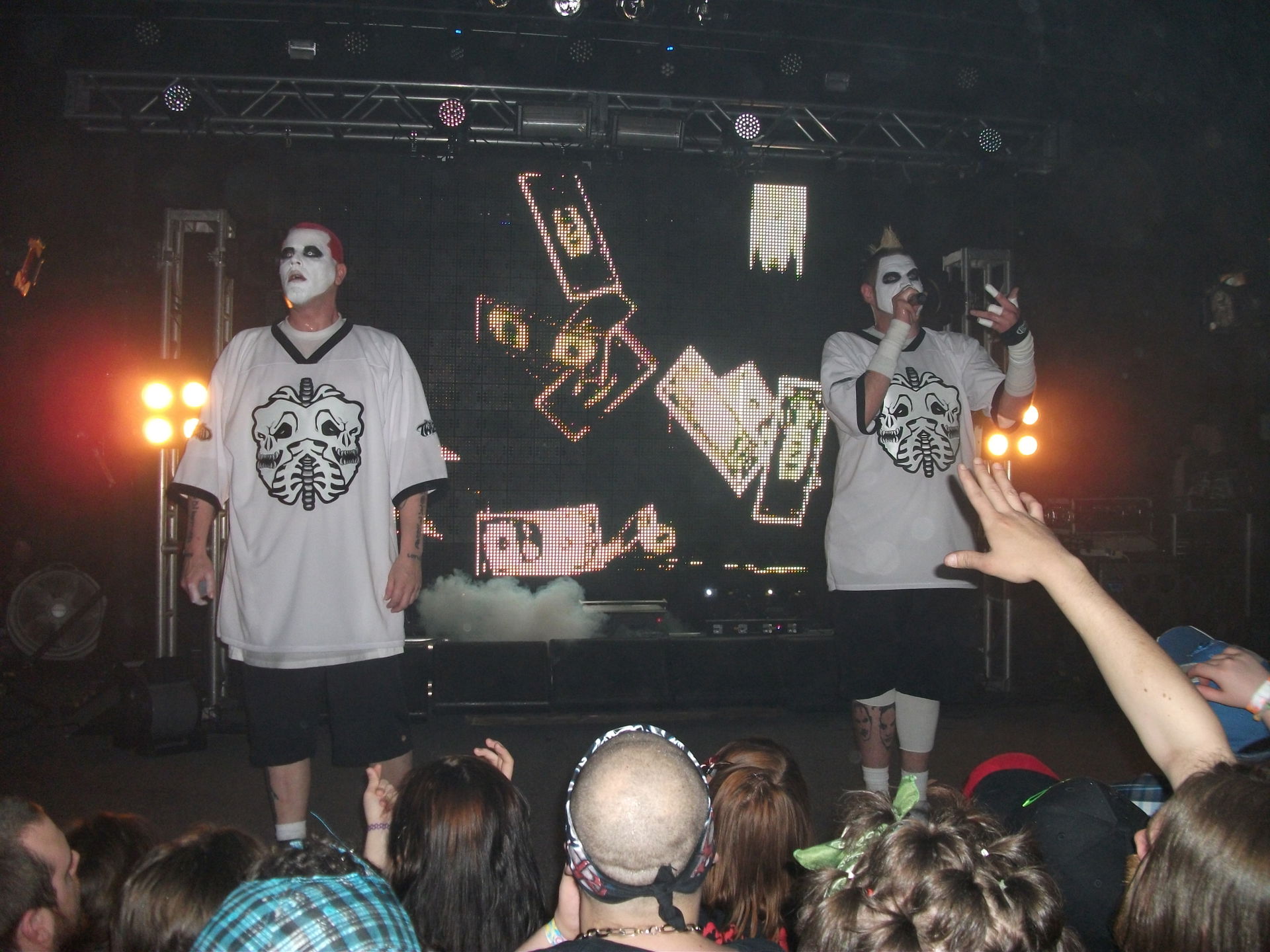Twiztid on the Abominationz tour show in Chesterfield, MI on Ap…