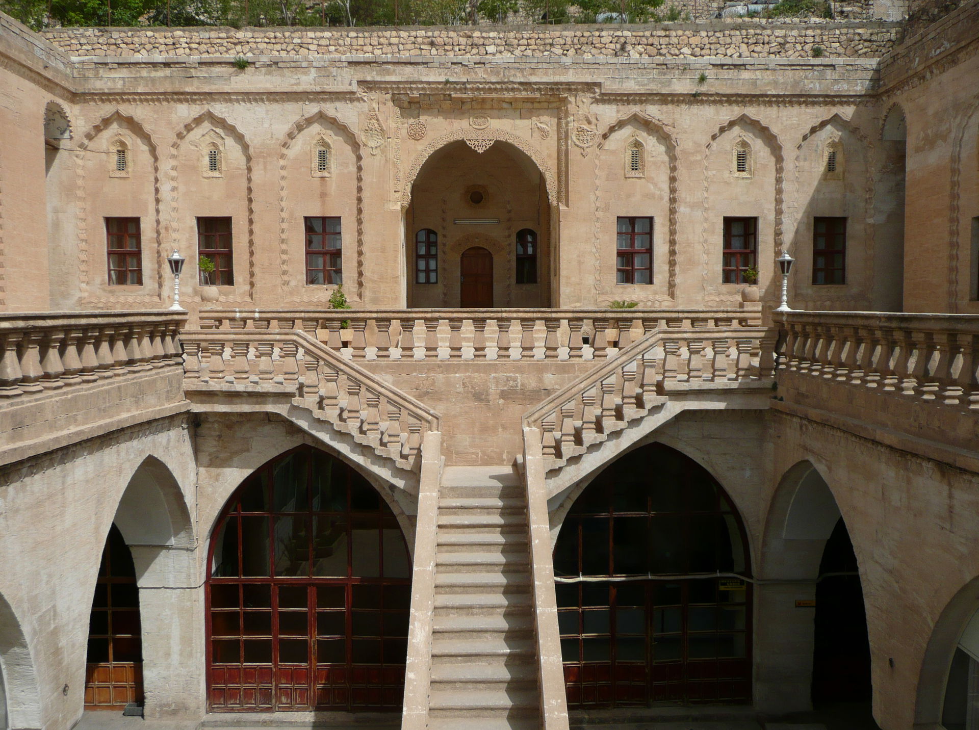 Mardin post office building. Photographs from Mardin, Turkey.