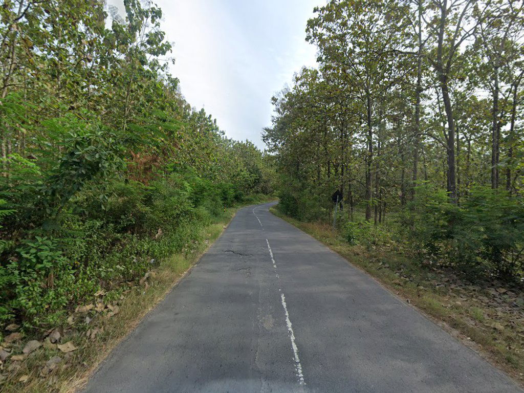 Jalan penghubung Nganjuk dengan Bojonegoro di Rejoso, banyak di…