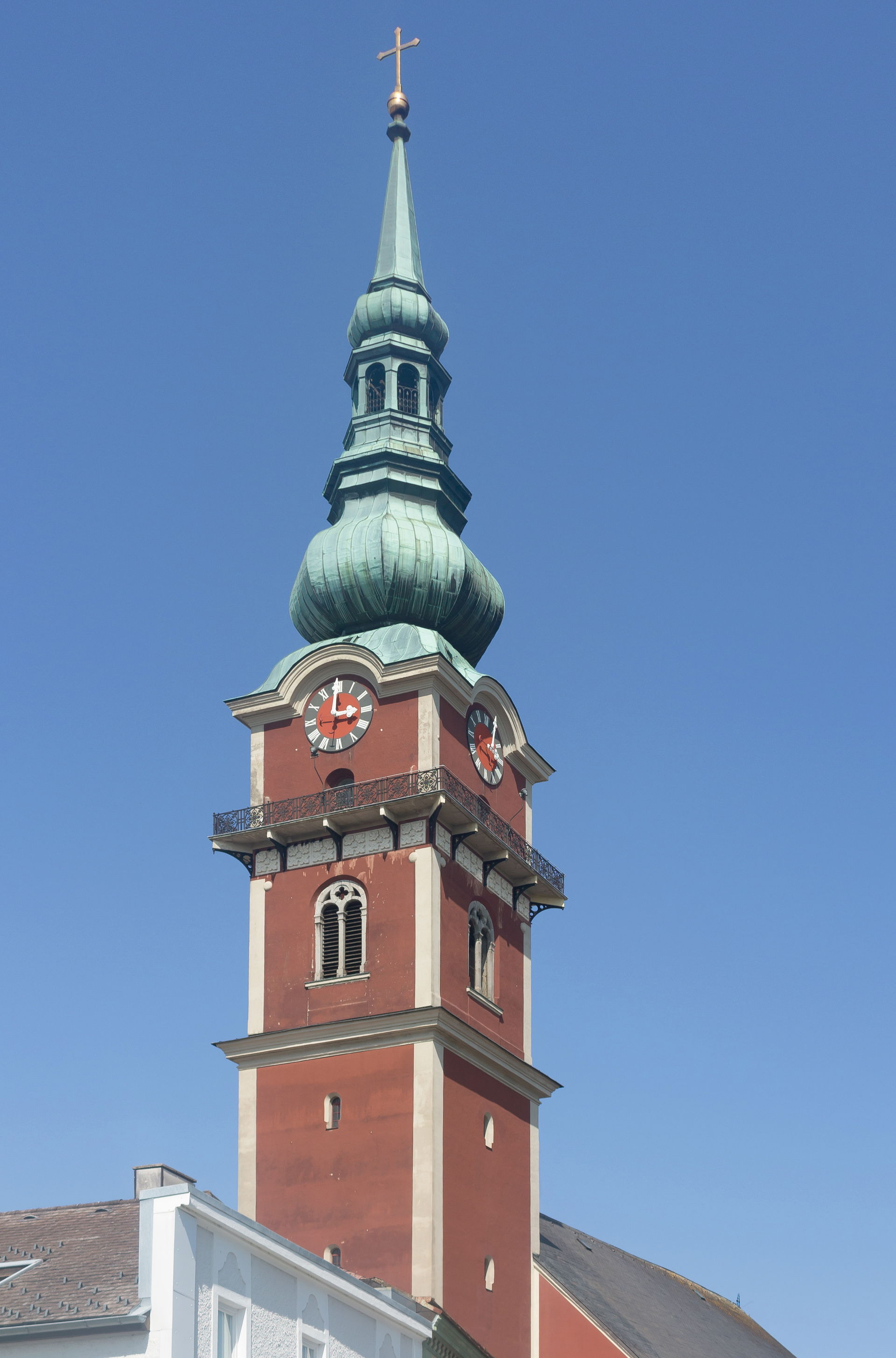 Ried im Innkreis, churchtower (Katholische Pfarrkirche heilige …
