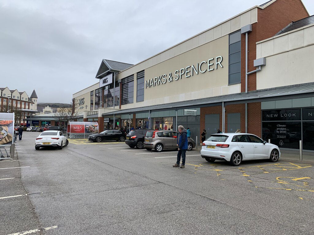 The new Marks and Spencer store in Llandudno - Parc Llandudno