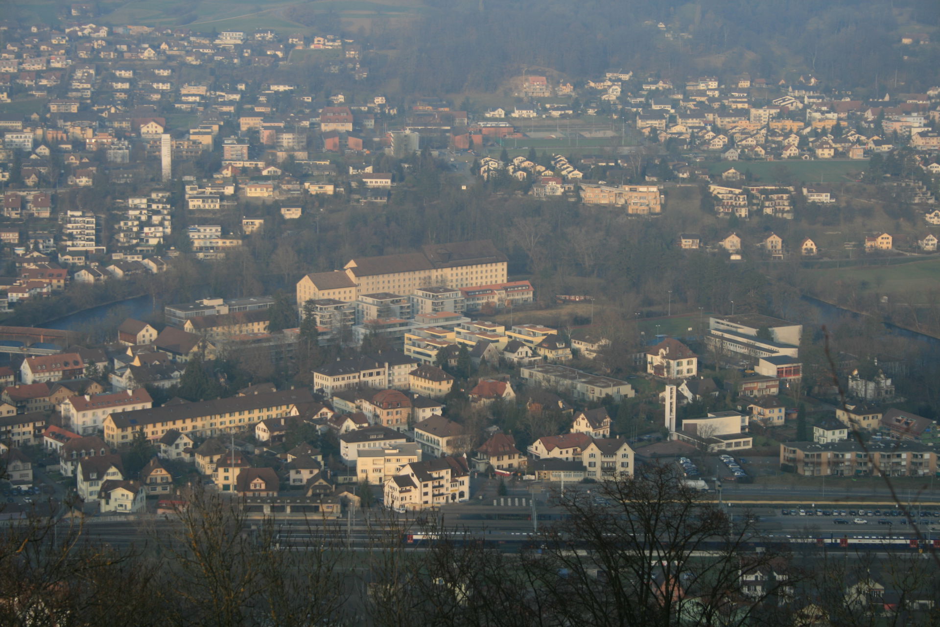 Blick auf Turgi und Untersiggenthal
