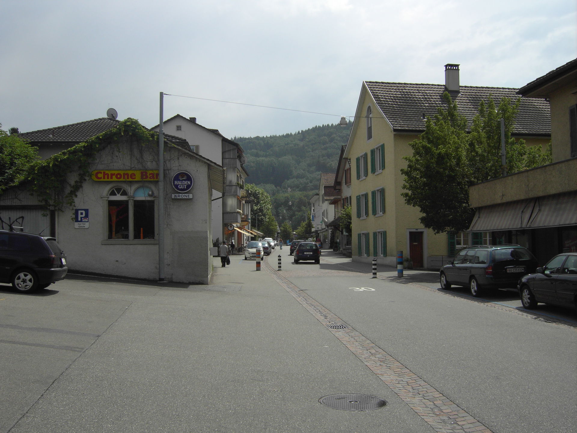 Bahnhofstrasse in Turgi
