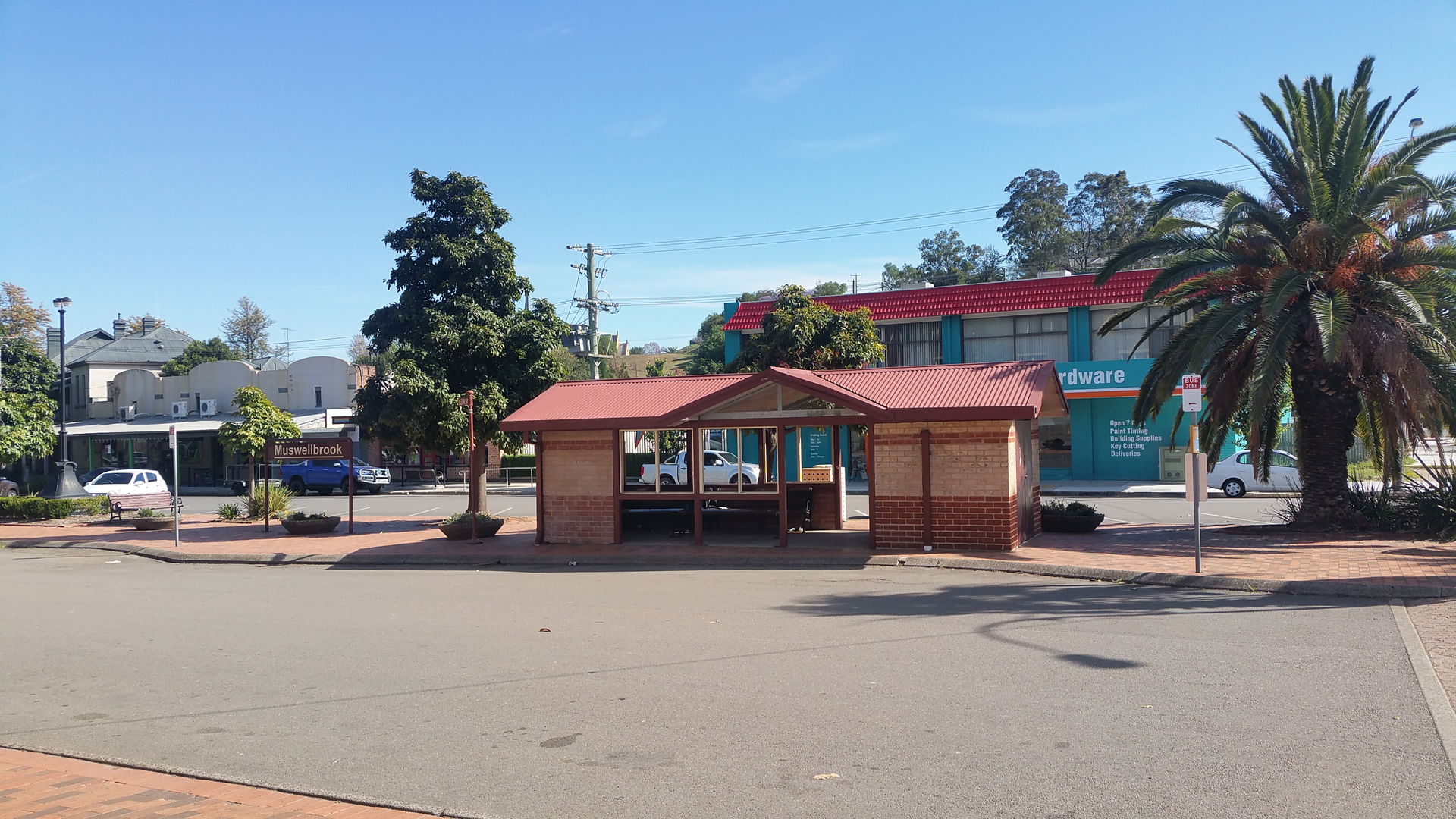 Muswellbrook Railway Station Bus stop
