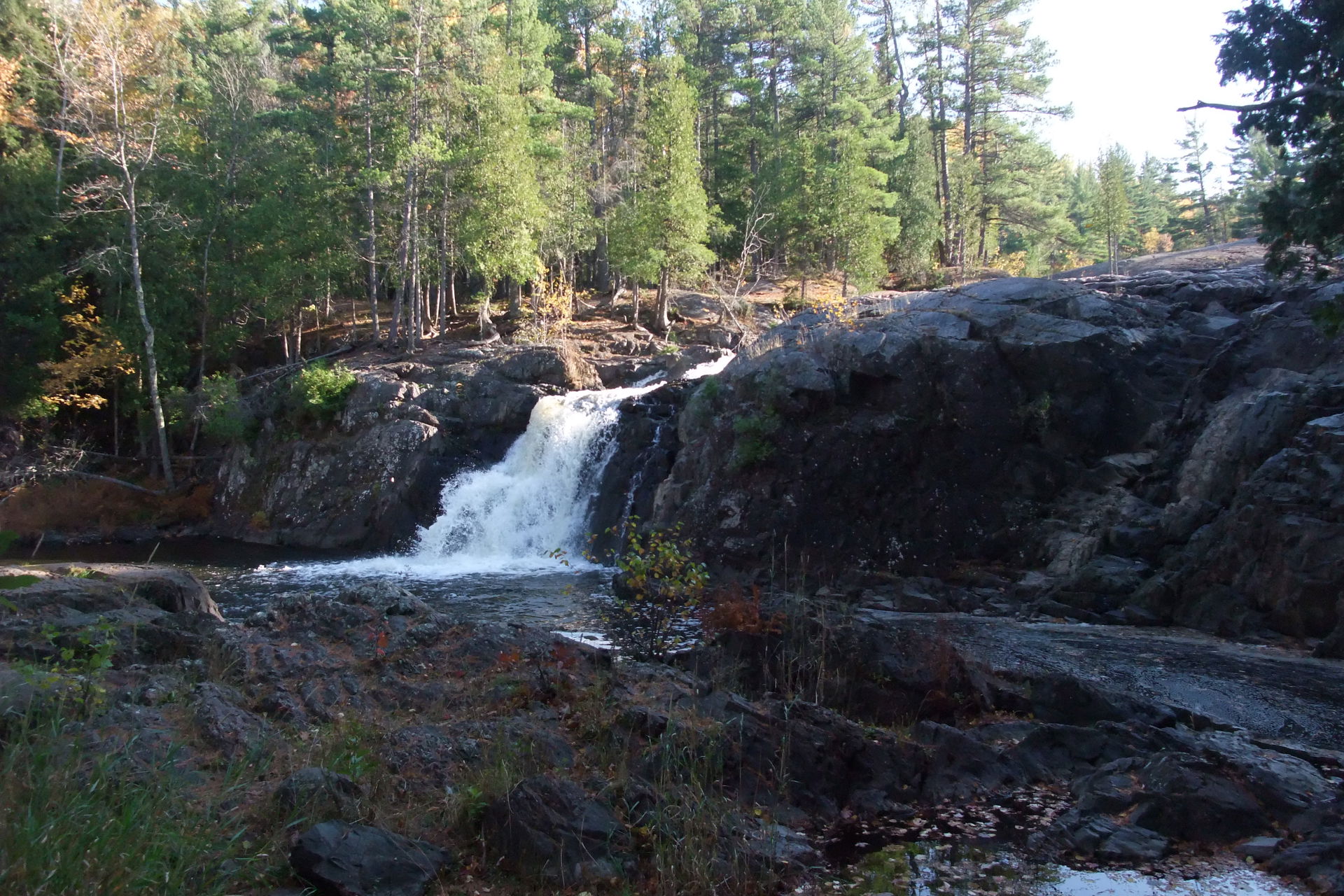 Waterfall, Marquette, MI. October 9, 2011. Credit: NOAA.