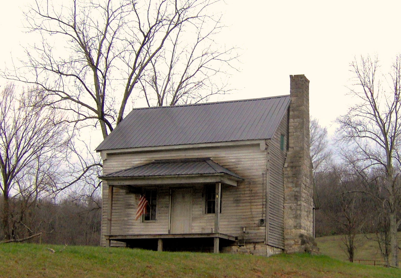 The Amonett House at the junction of TN-111 and TN-325 in Byrds…