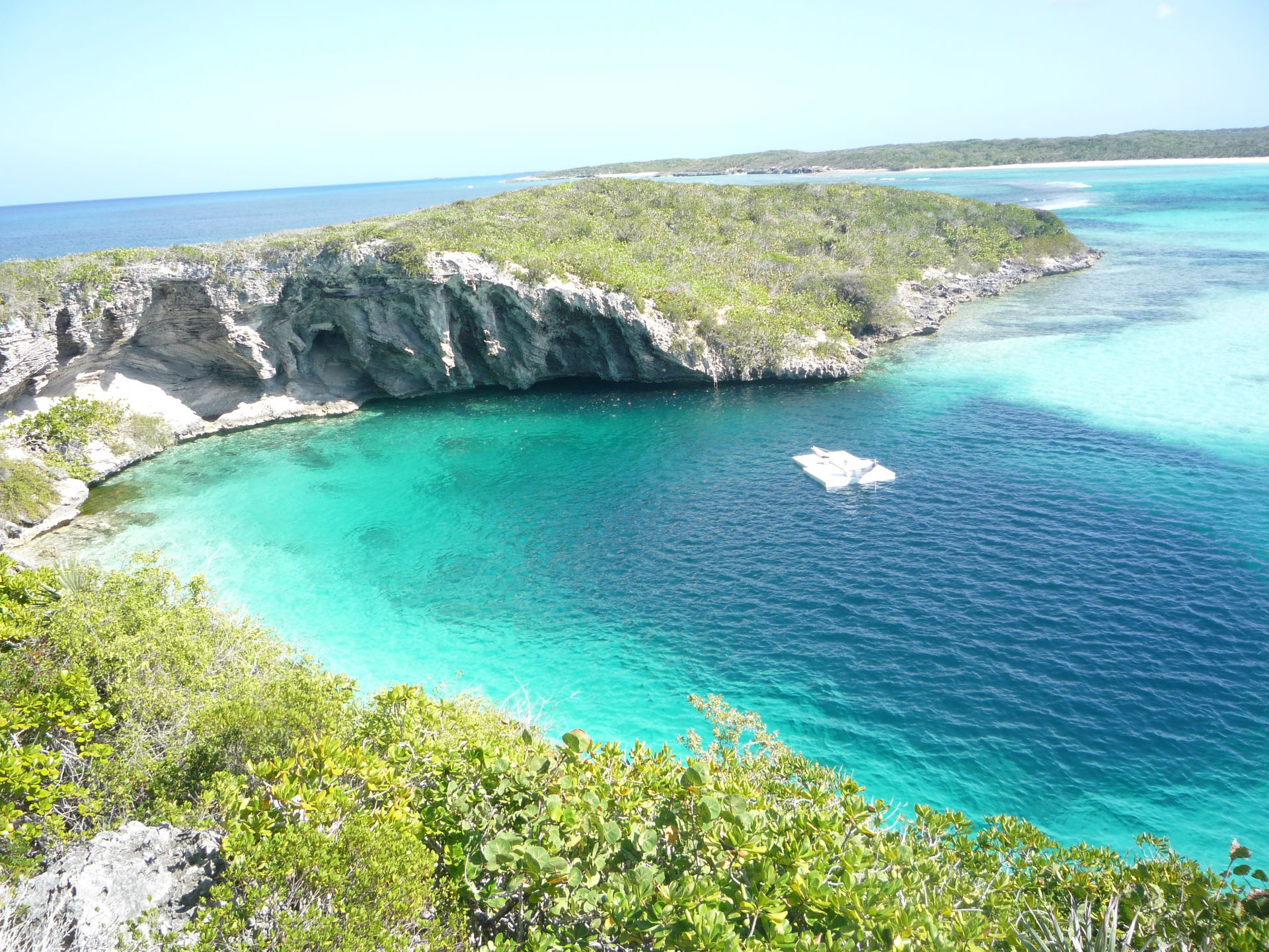 Dean's Blue Hole is the world's second deepest known blue hole …