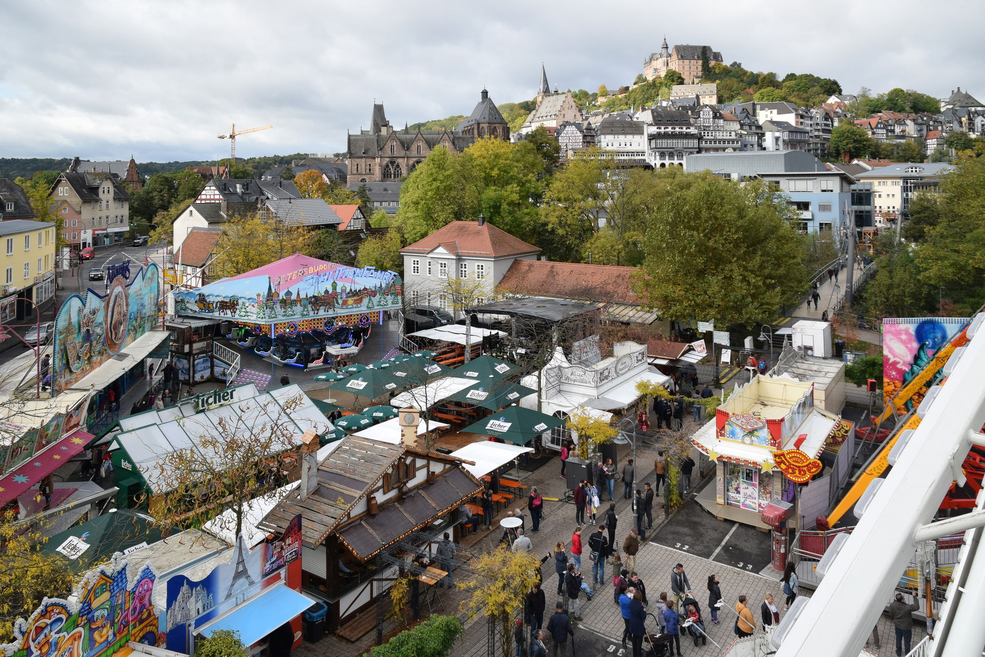 Elisabethmarkt 2017 in Marburg.