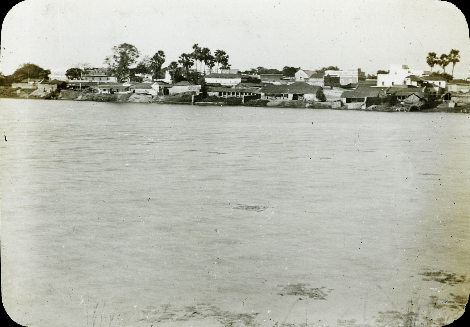View of Motihari, India, ca. 1906
Black and white lantern slide…