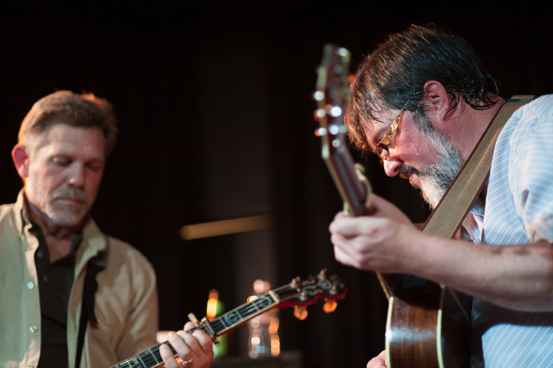 Larry Keel and Natural Bridge -- Will Lee on banjo, Larry Keel …