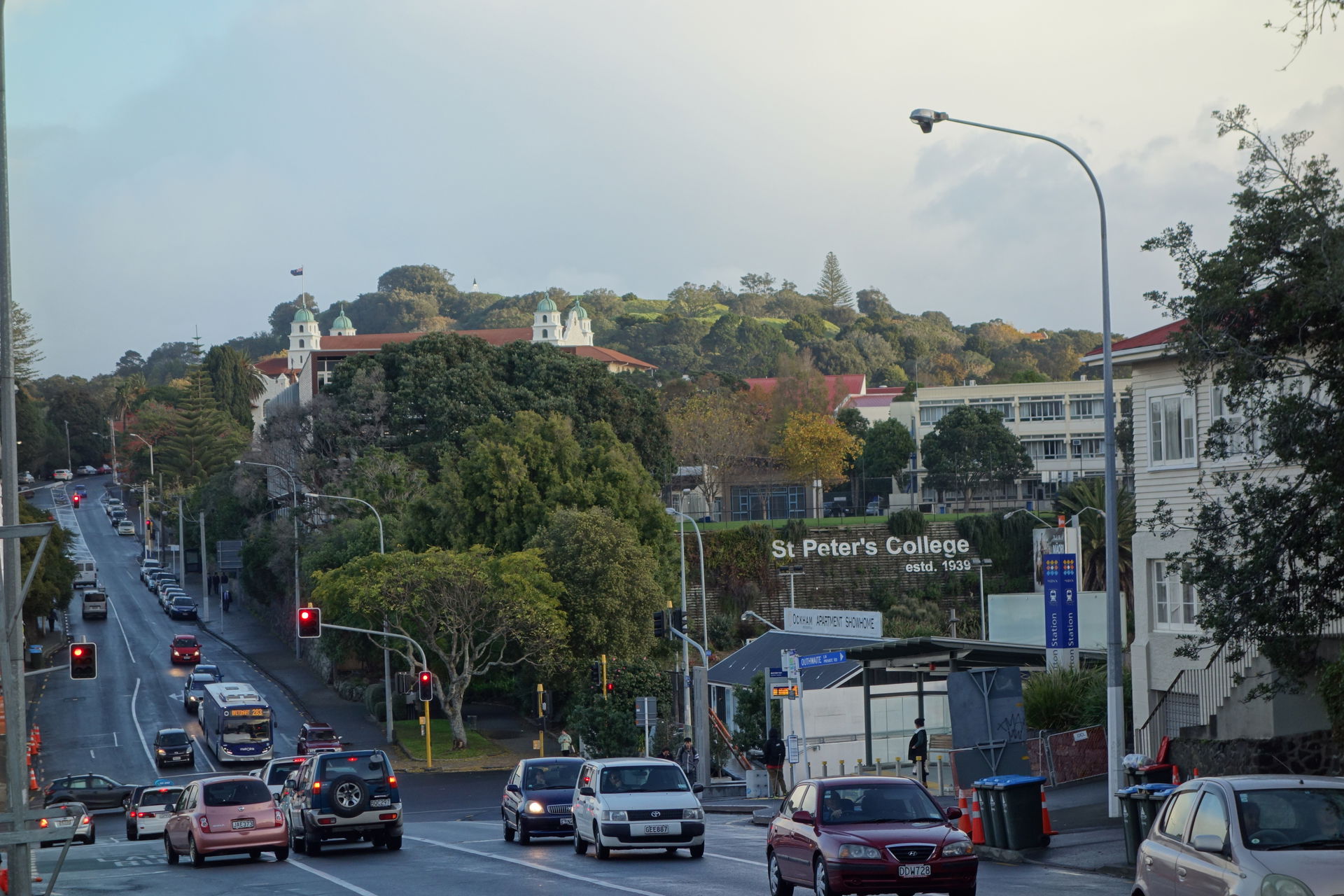 View of St Peter’s College, Auckland