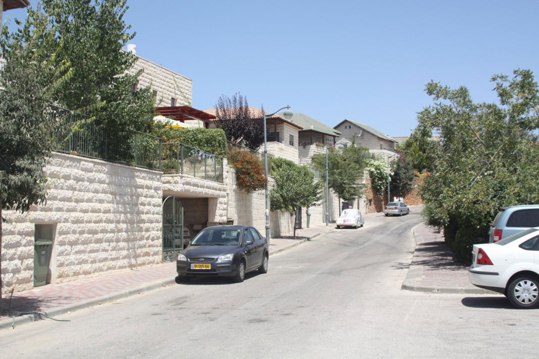 רחוב בצור הדסה
A street in Tzur Hadassah