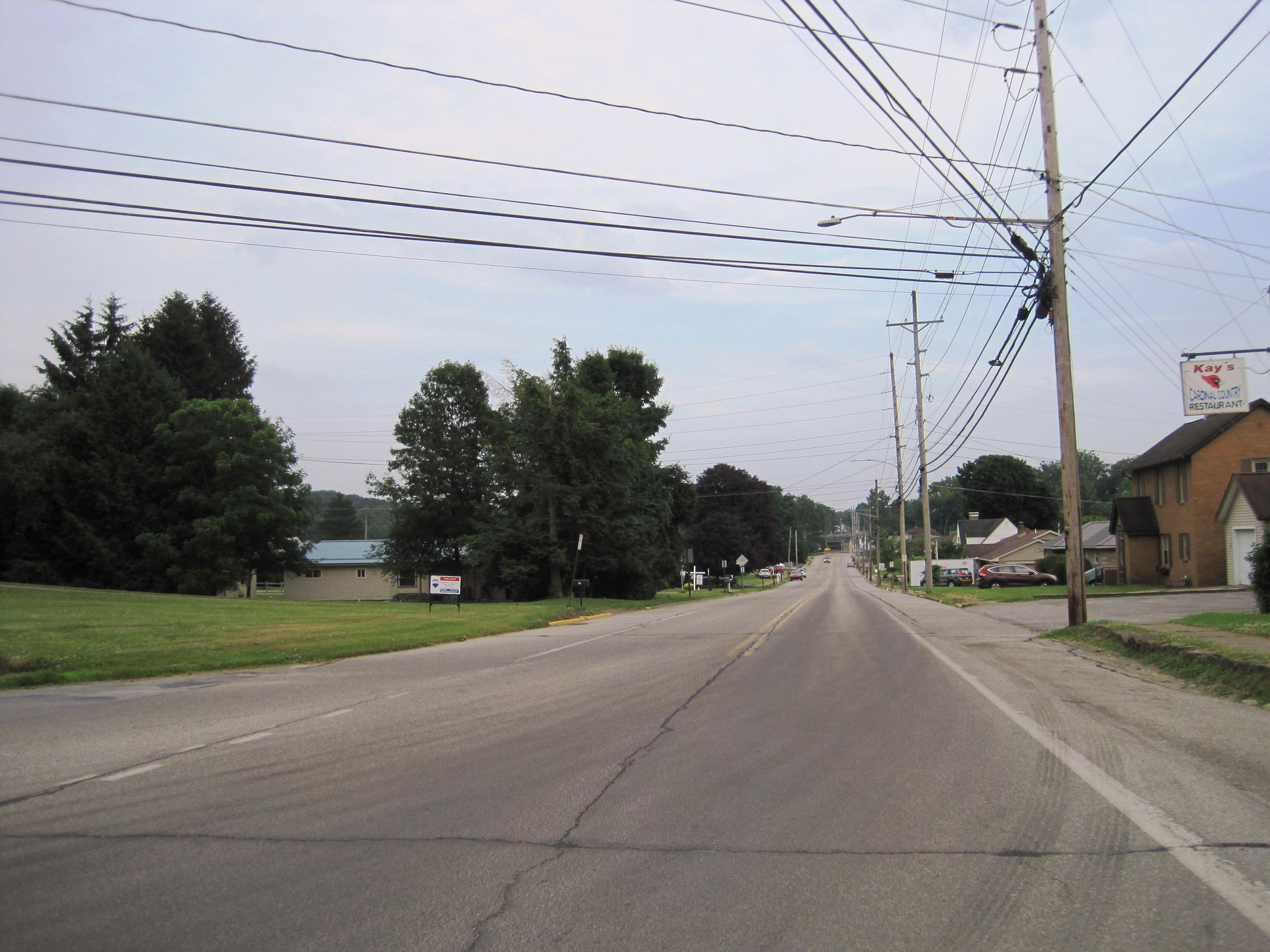 Photo of eastbound North Franklin Street (Old Route 322) in Coc…