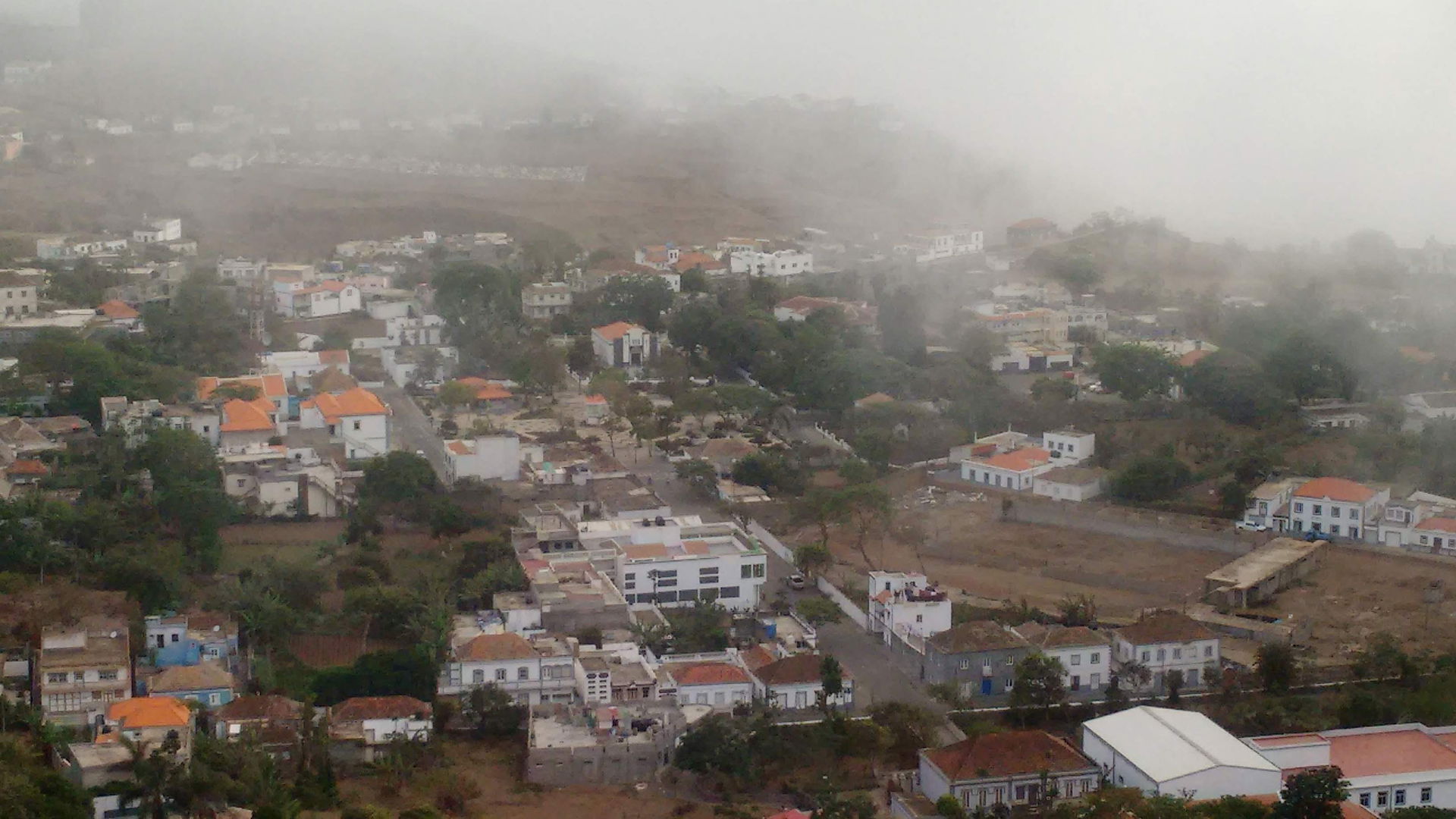 Vista de Nova Sintra, Ilha Brava - Cabo Verde