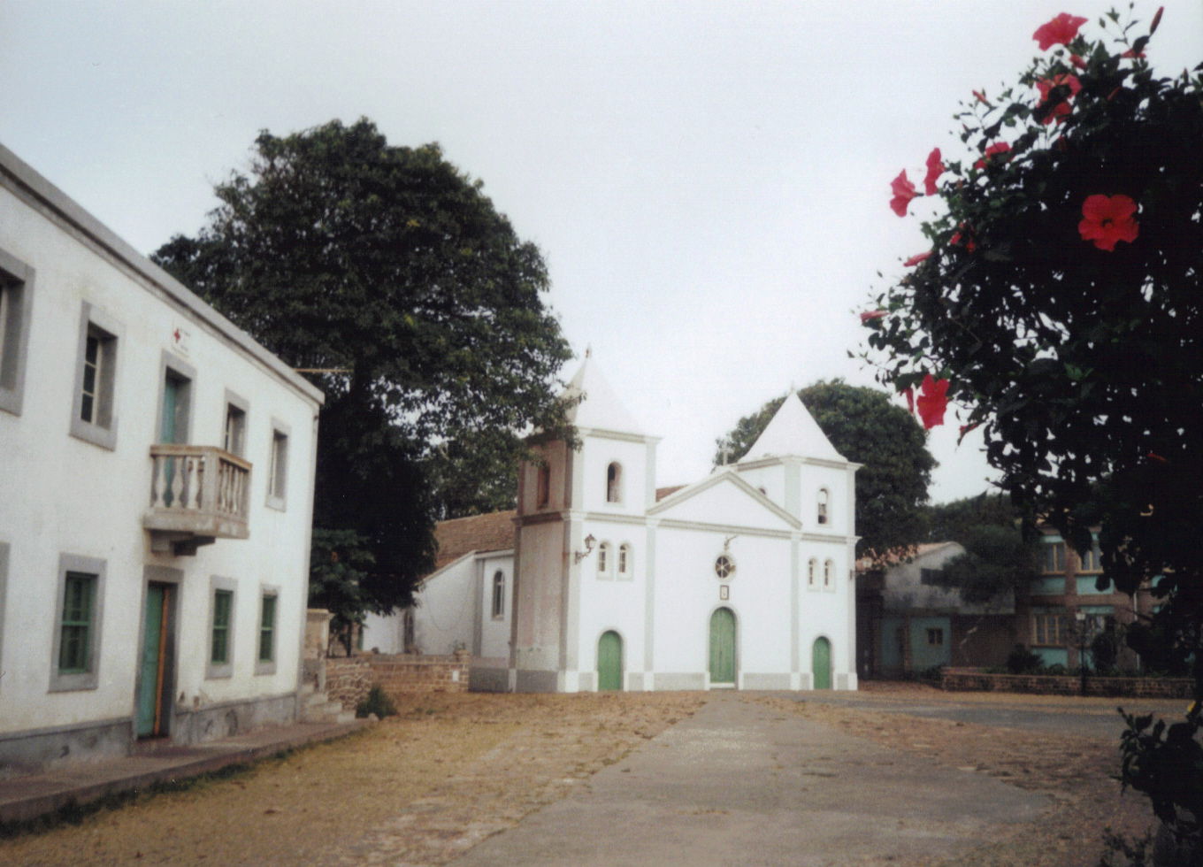 Catholic Church, Vila Nova de Sintra, Ilha Brava, Cabo Verde.