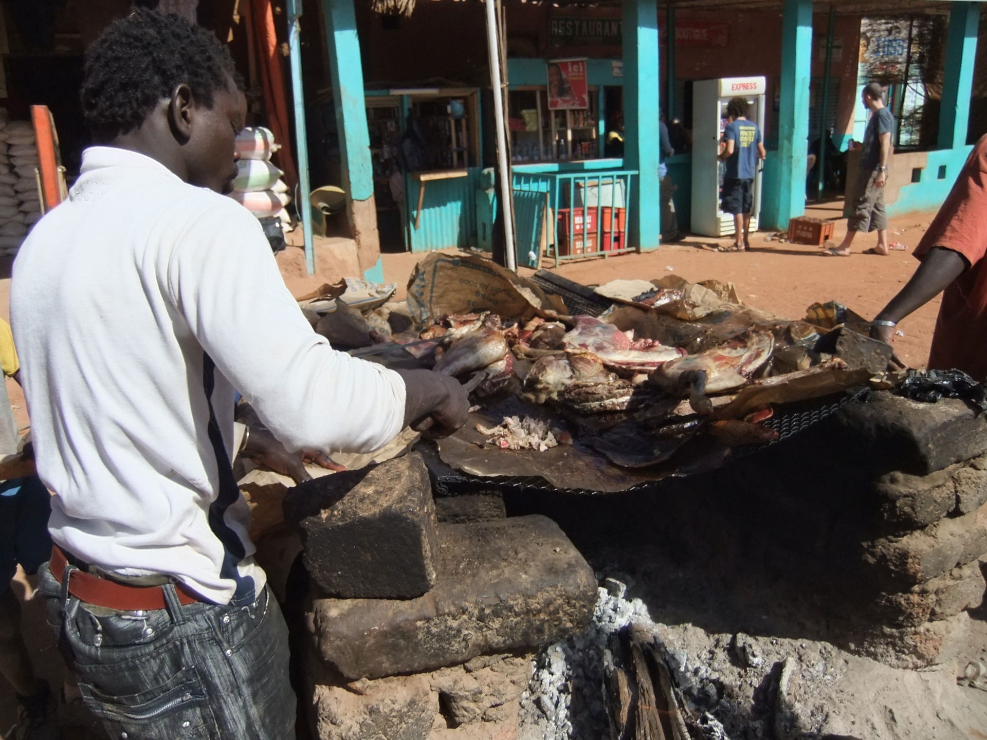 This is an image of "African people at work" from
