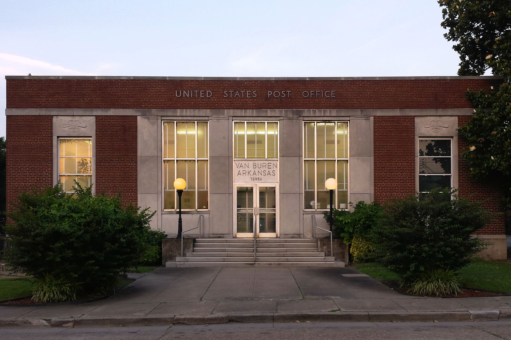 The United States Post Office in Van Buren, Arkansas, United St…