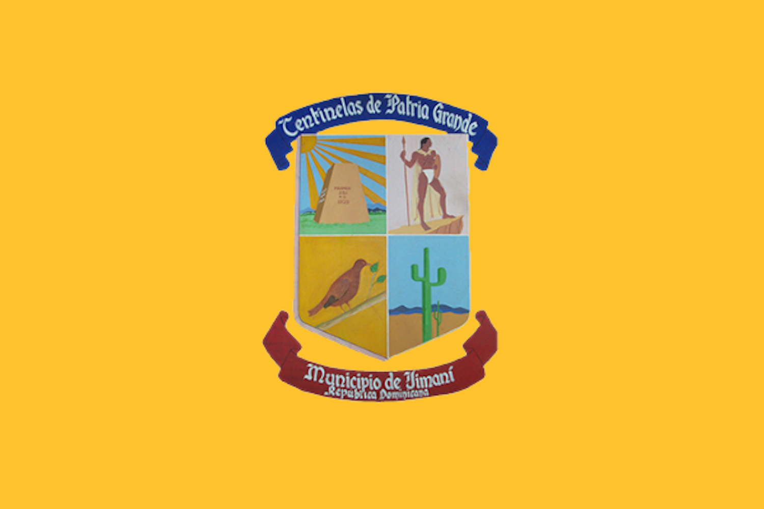 Flag of Jimani, Dominican Republic