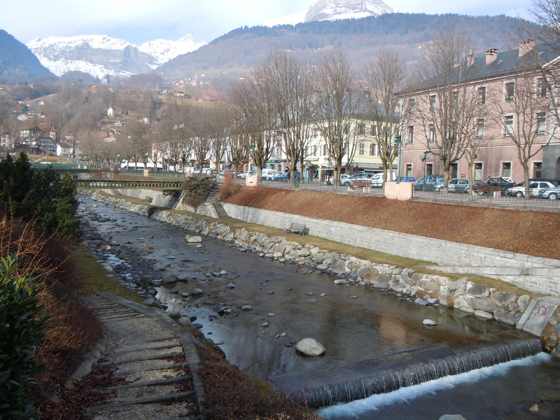 la Sallanche (rivière) à Sallanches (Haute Savoie)