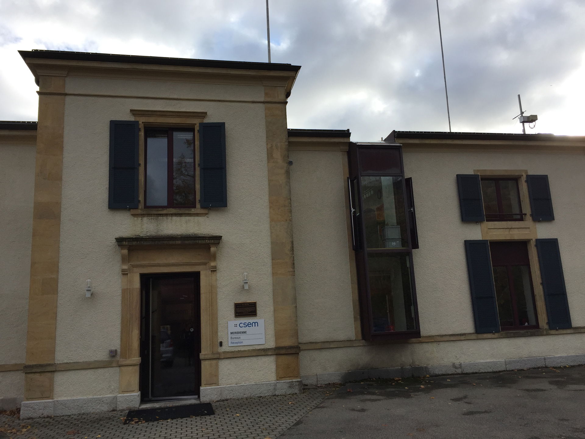 Neuchâtel, State Observatory, the main building