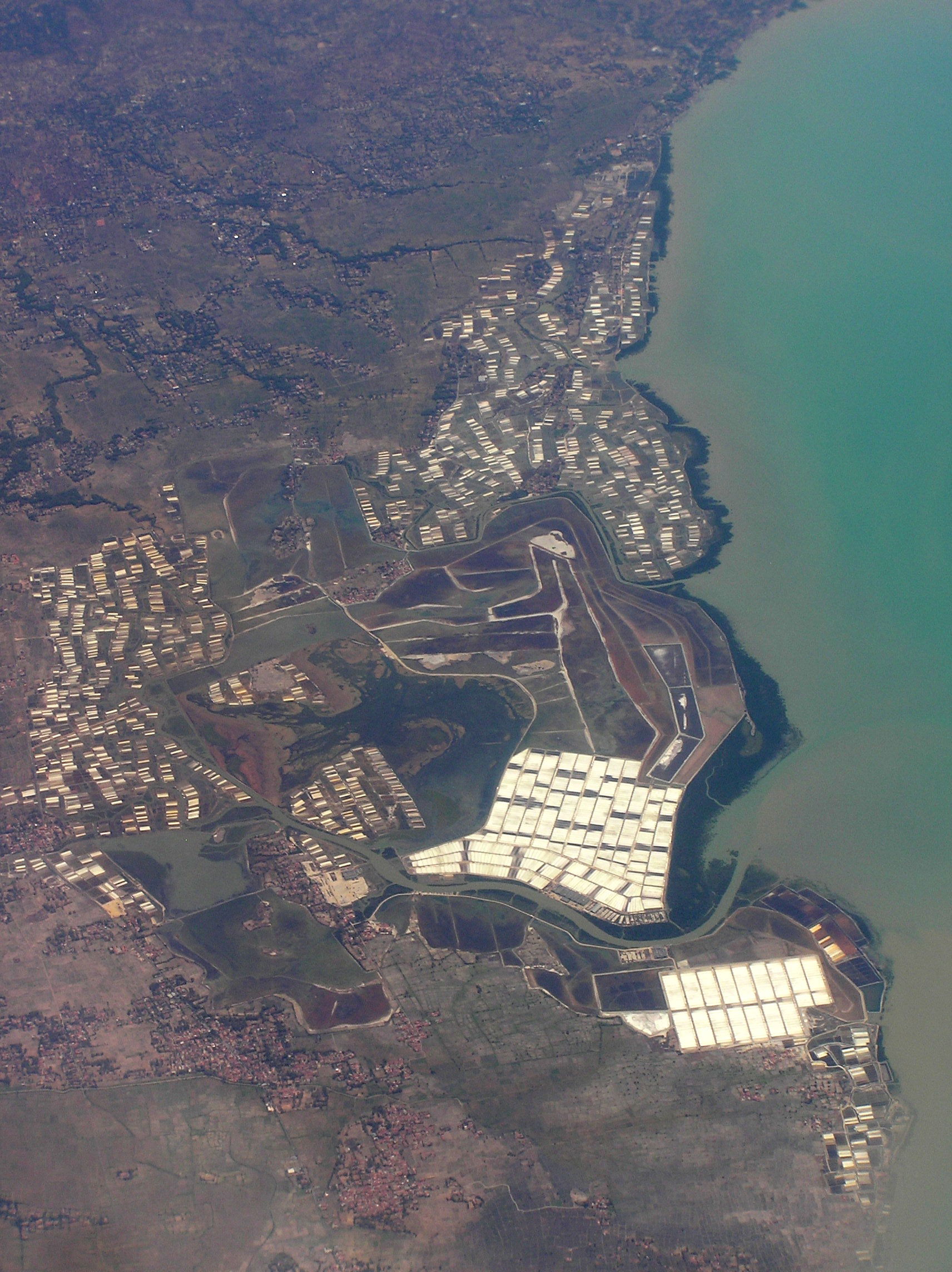 areal photo of PN Garam, Pamekasan Regency, Madura Indonesia