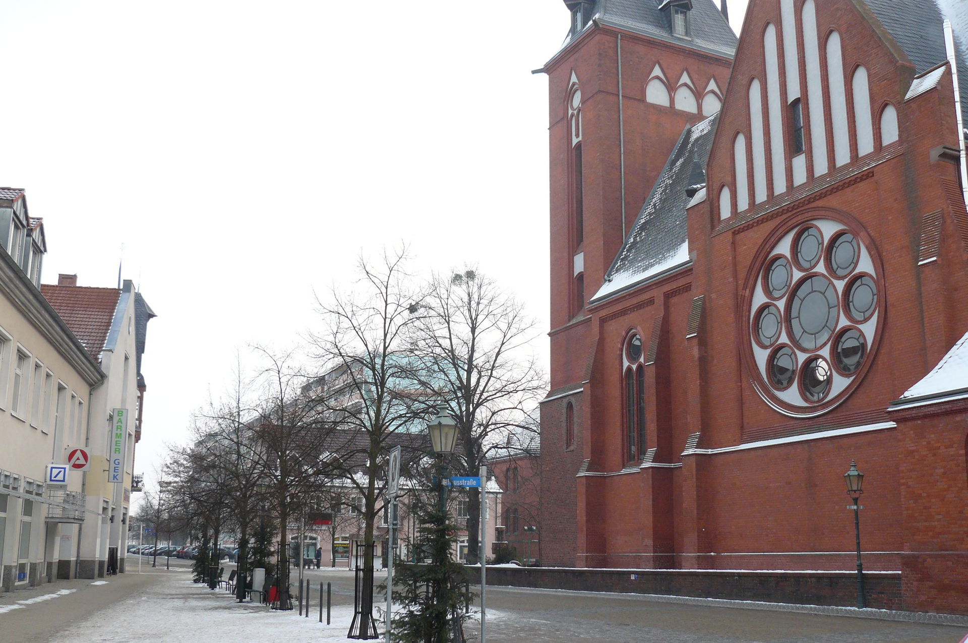 Schwedt (Oder), centrum.