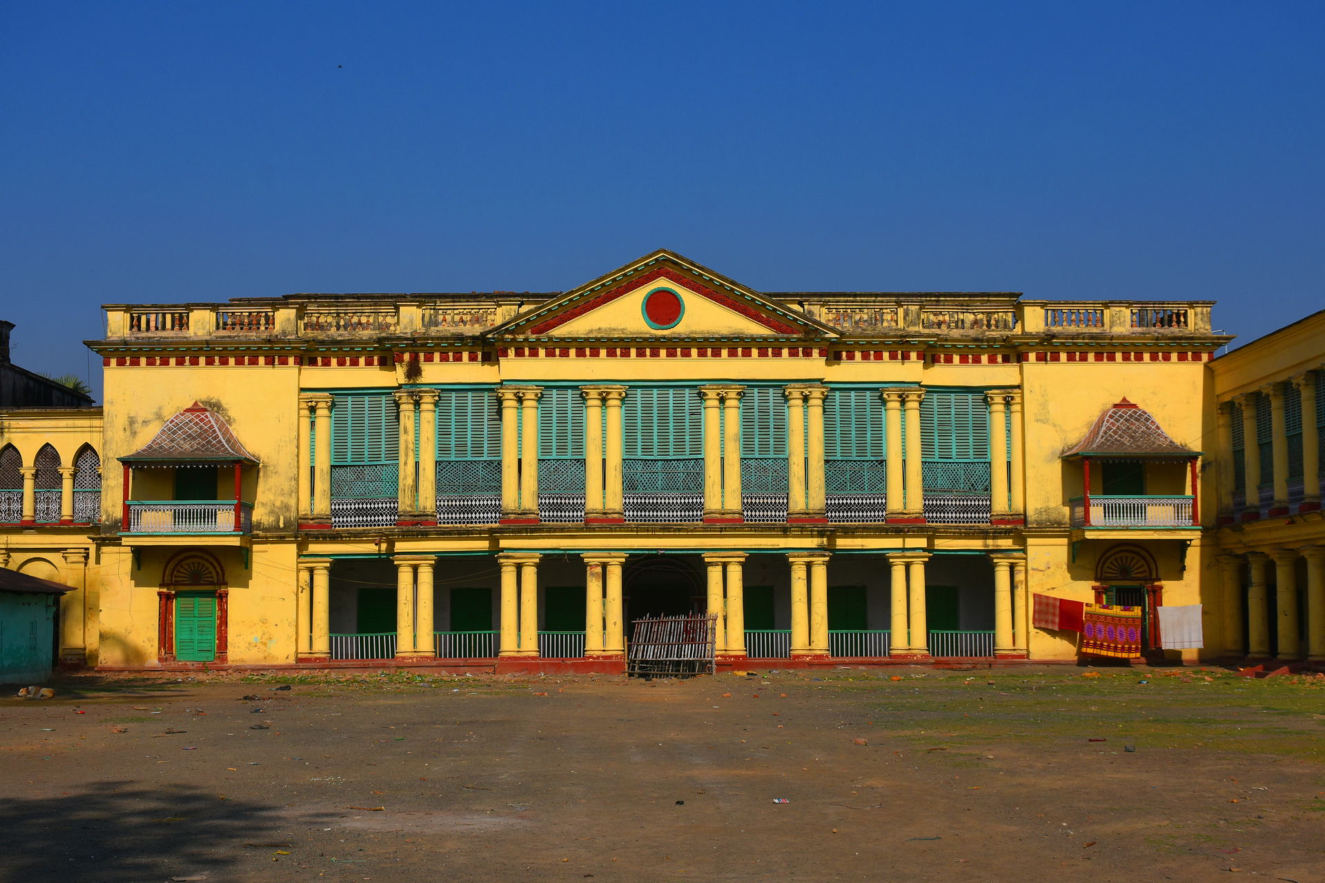 Dhuliyan Rajbari exteriors , Murshidabad District . Dhuliyan is…