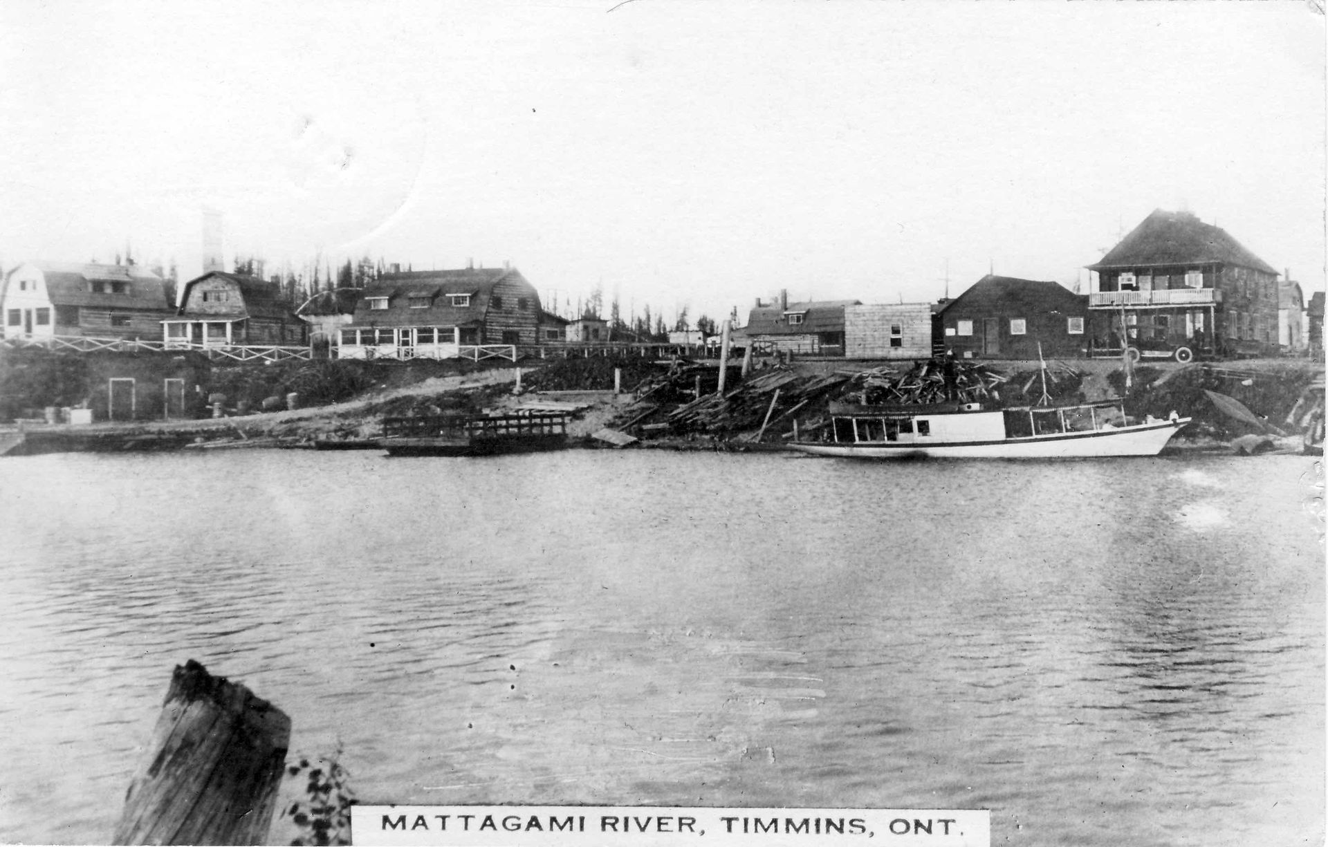 Vintage Post Card Timmins