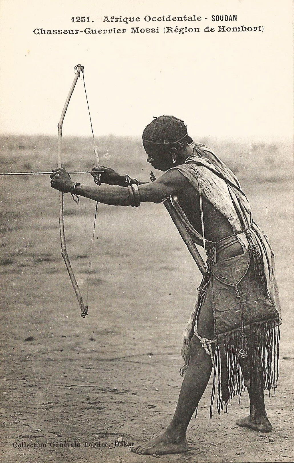 *François-Edmond Fortier, Chasseur-guerrier Mossi (Région de Ho…
