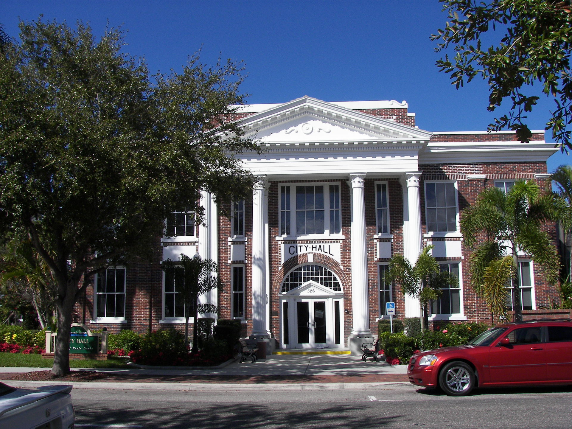 City Hall in Punta Gorda, Florida.