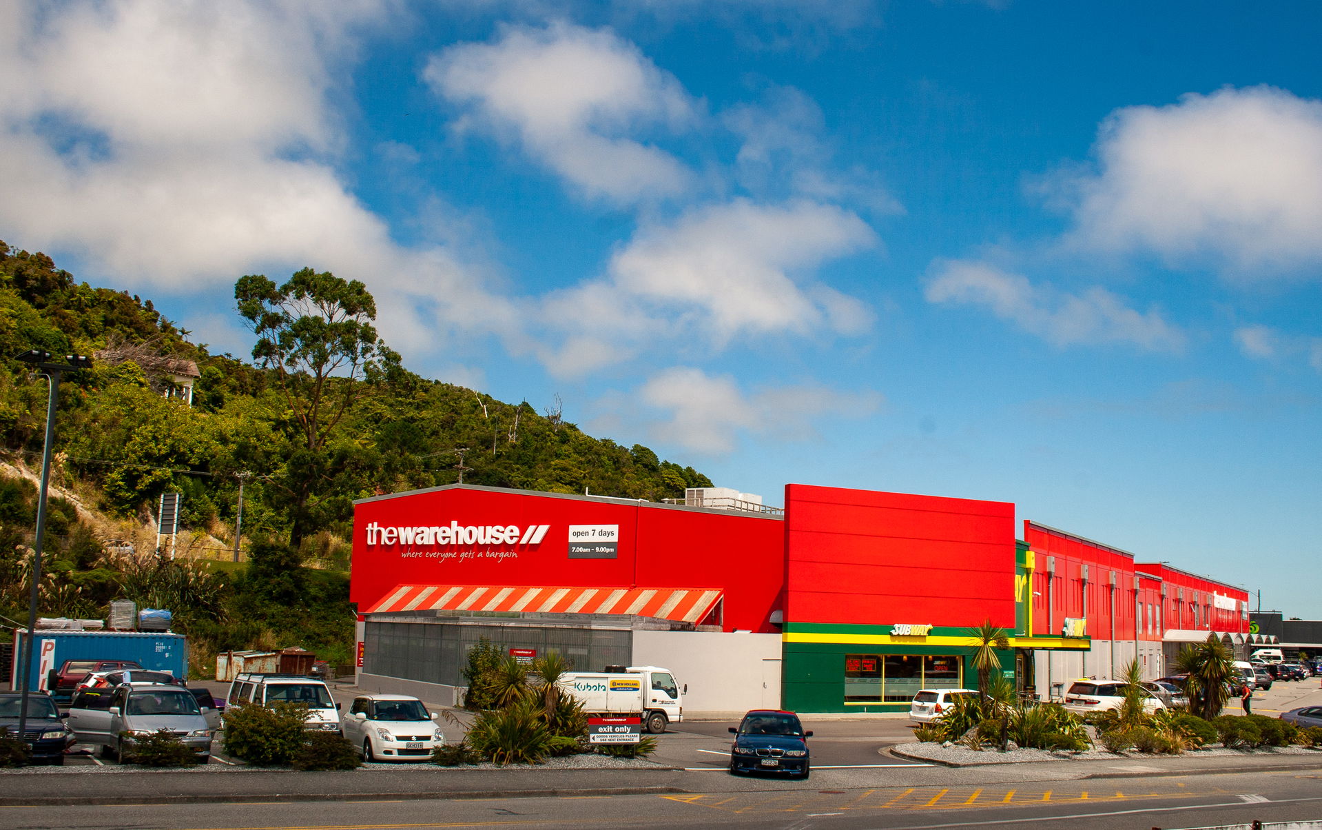 Épület Greymouth új-zélandi városban